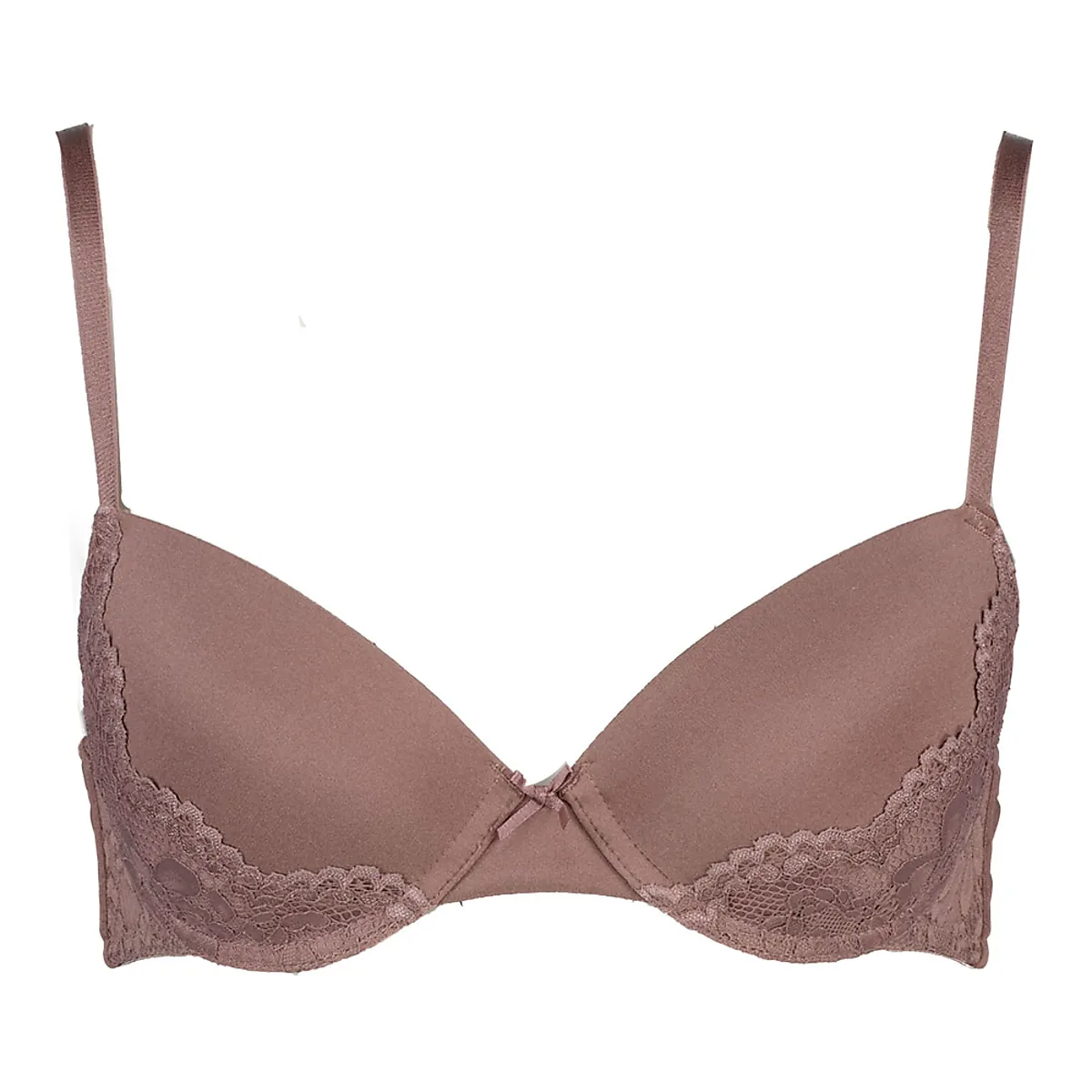 Demi Soutien-gorge padd� - Marron