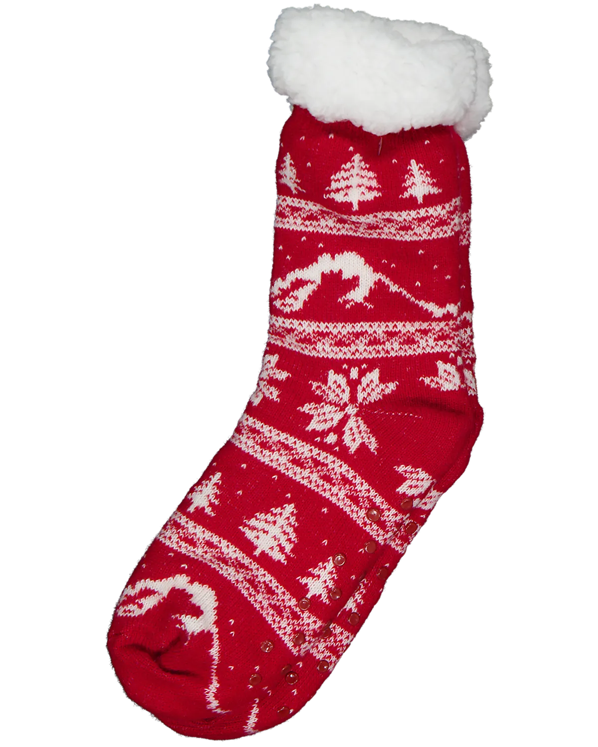 Chaussettes d'intérieur - Rouge