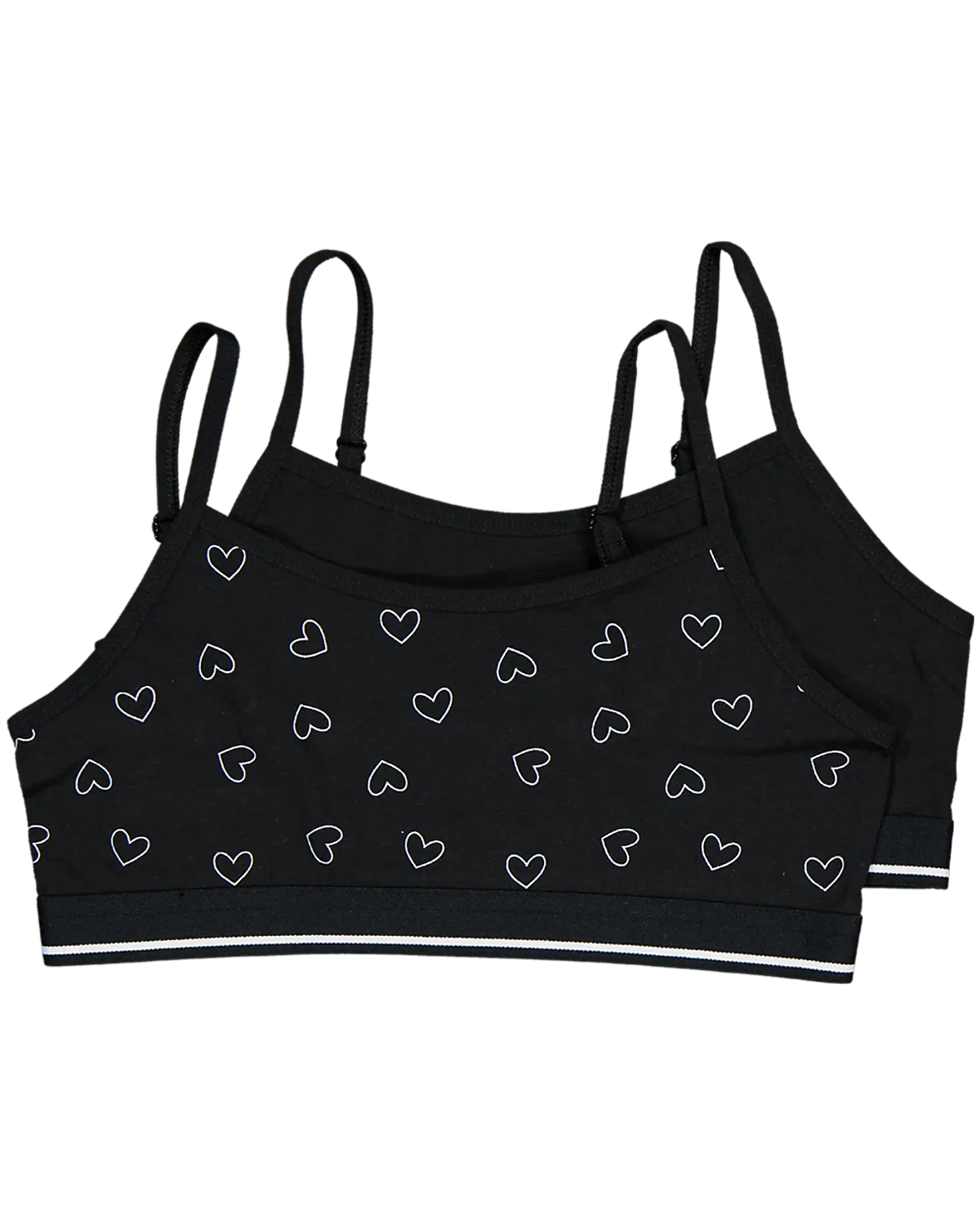 Claire Top corto - Negro