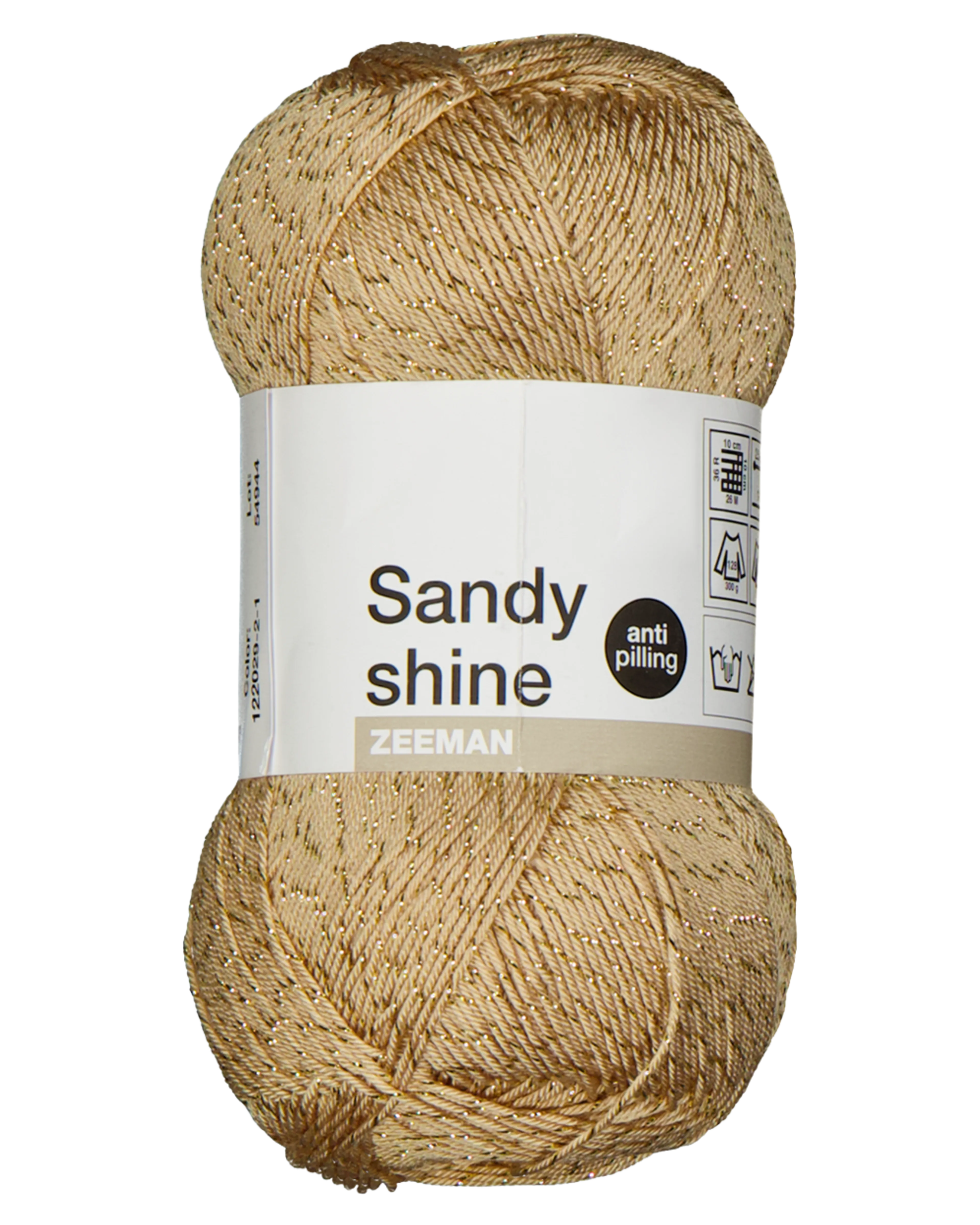 Sandy shine Hilo de punto - Beige