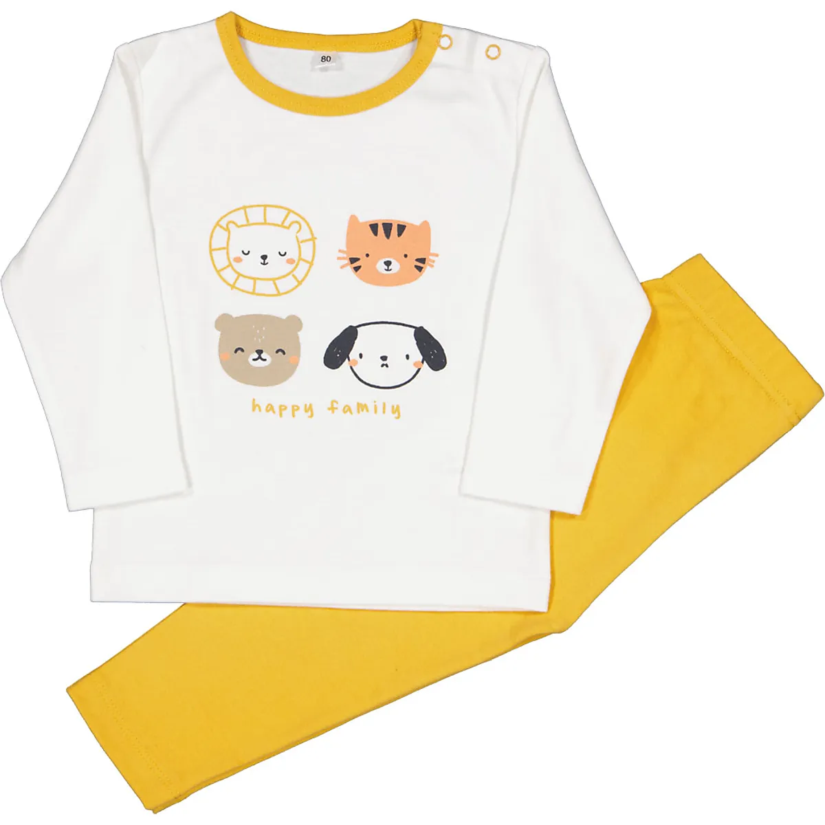 Pyjama - Geel