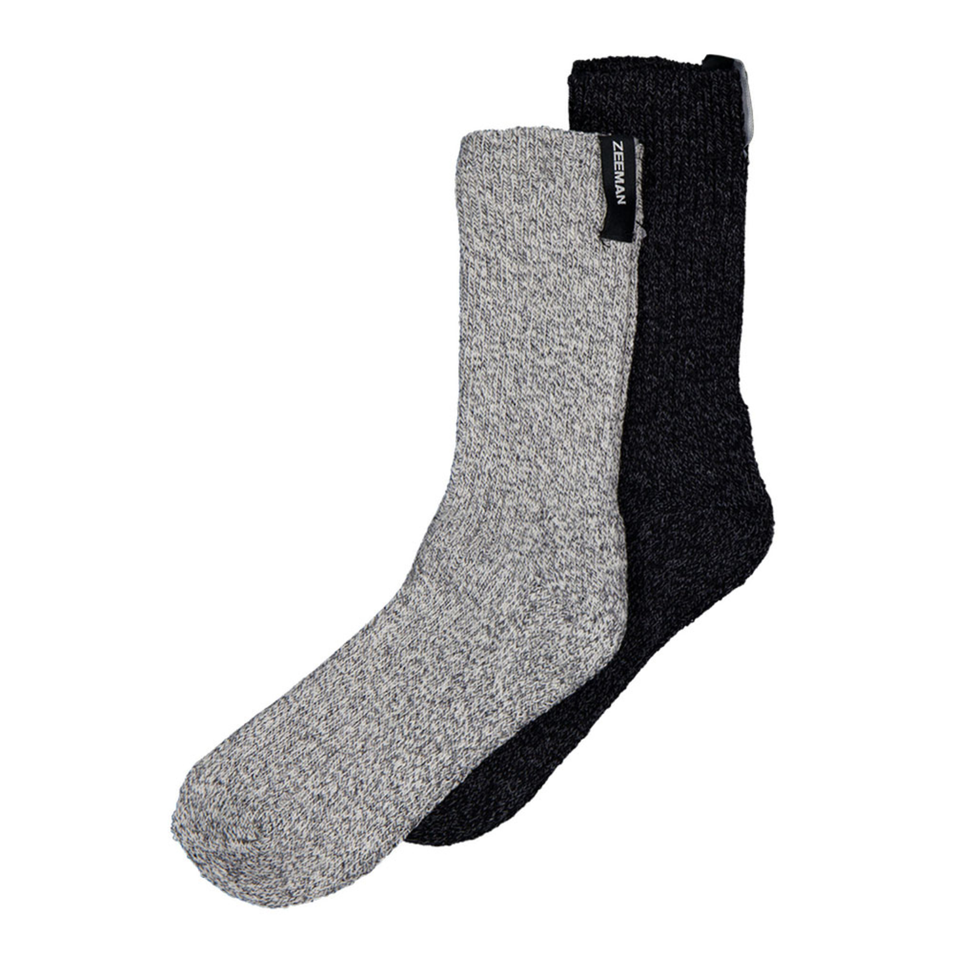 Socken Grau