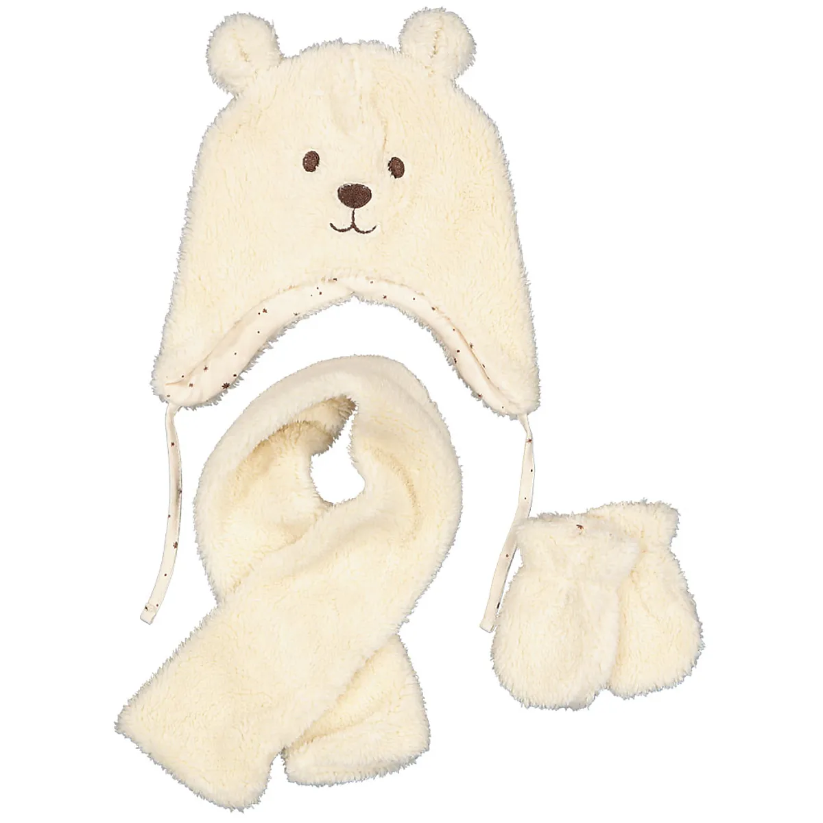 Gorro e luvas - Branco