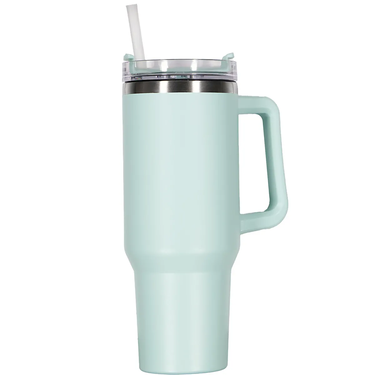 Drinkbeker met rietje - Groen