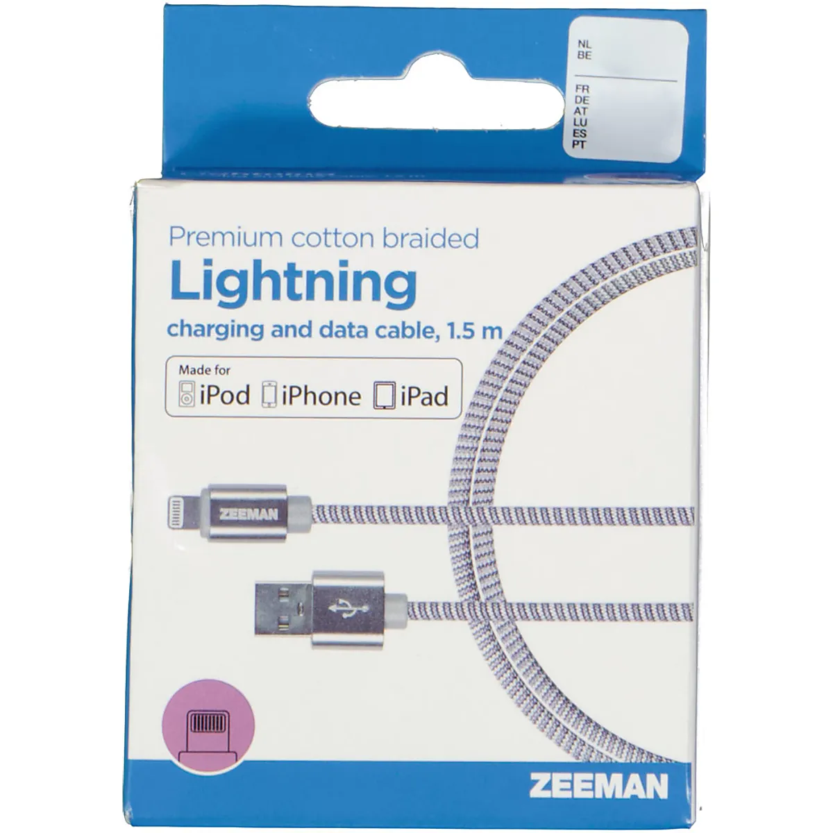 Micro-USB-Ladekabel - Grau