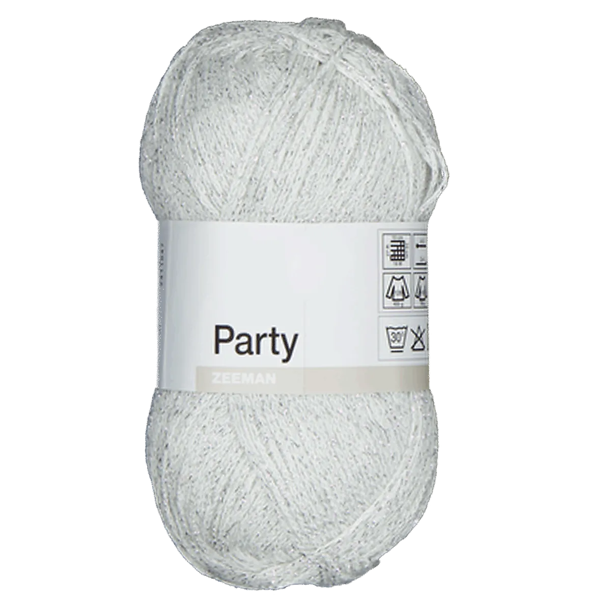 Party Fil à tricoter - Blanc