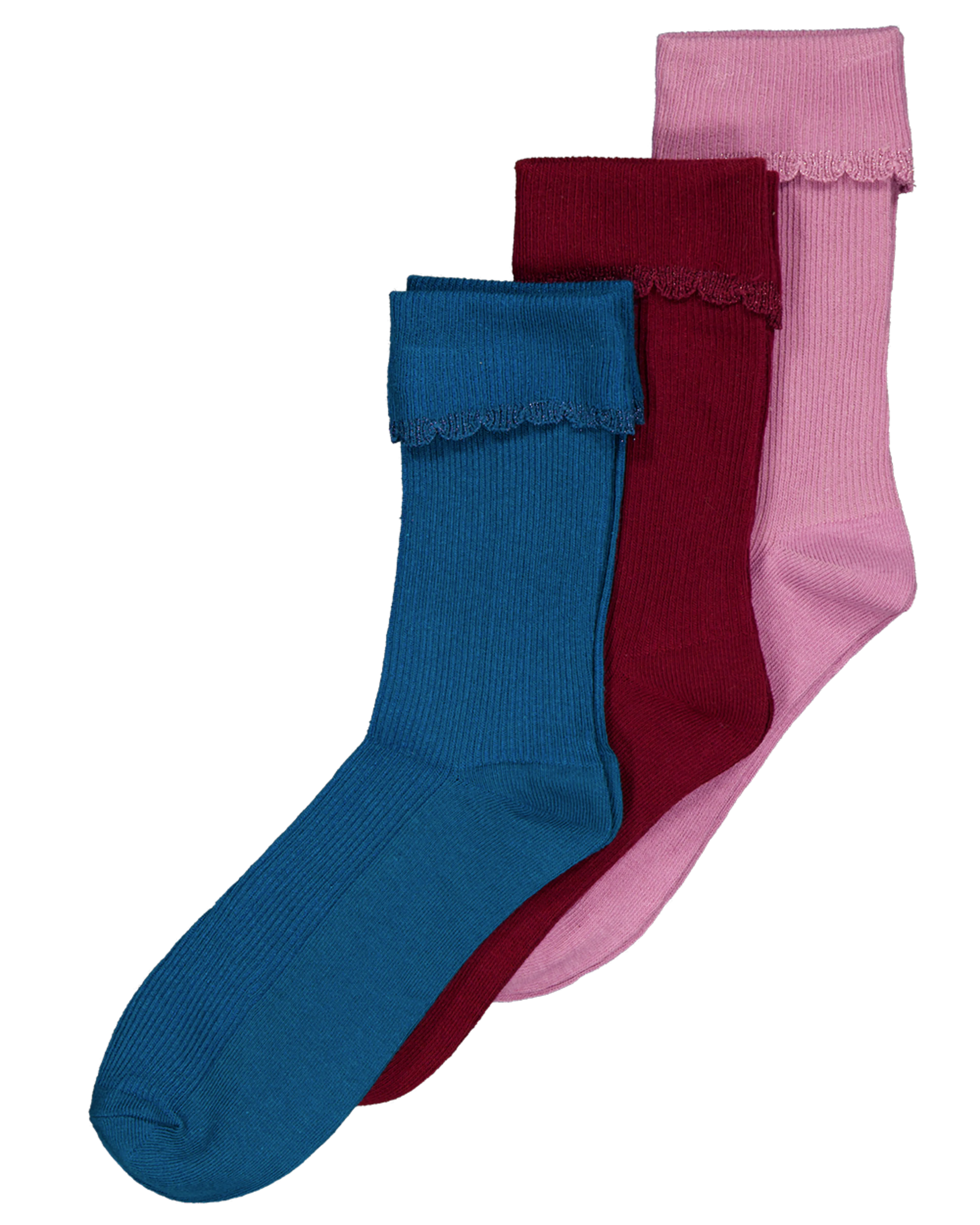 Caixa de presente com meias - Azul