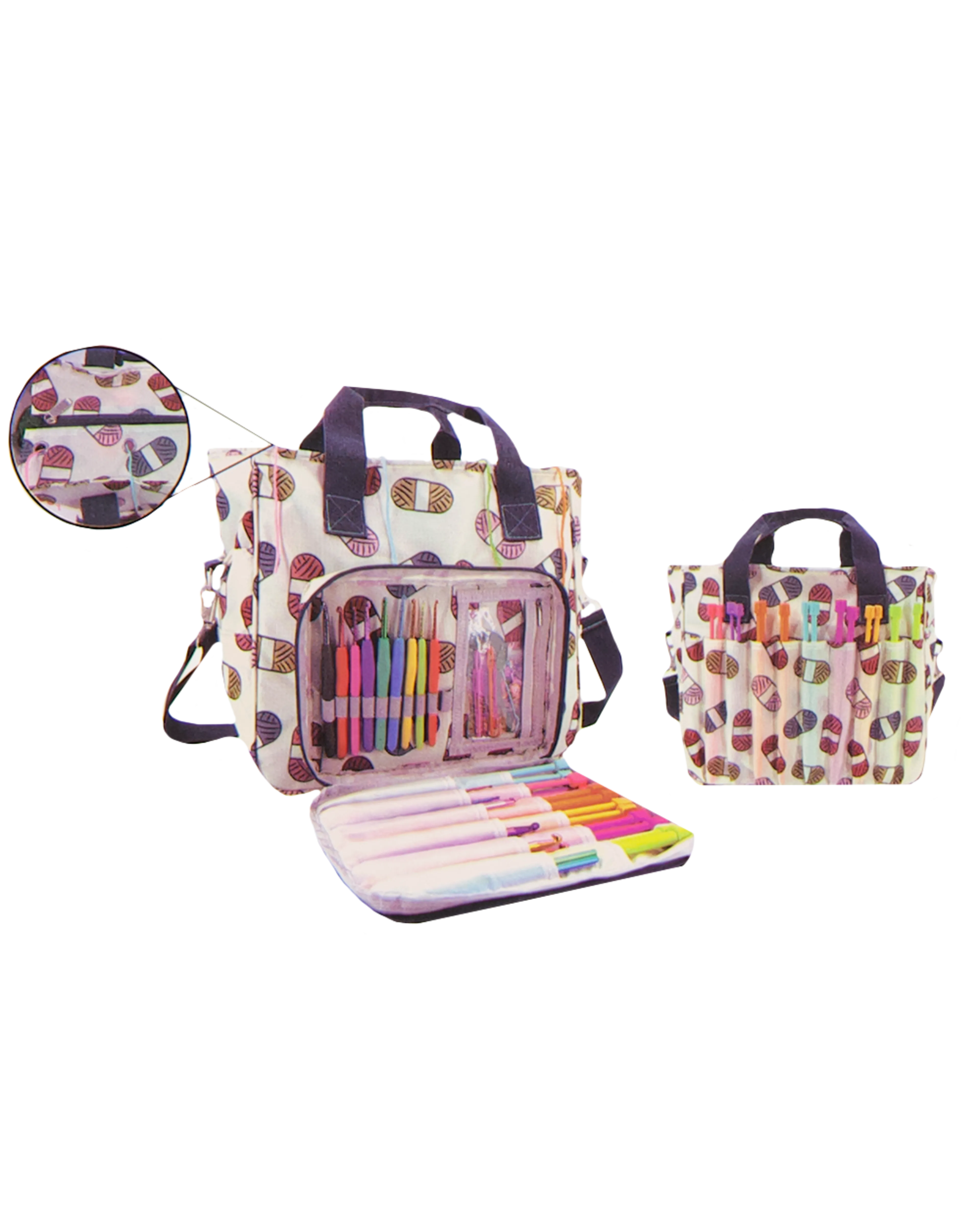 Sac � tricoter - Blanc