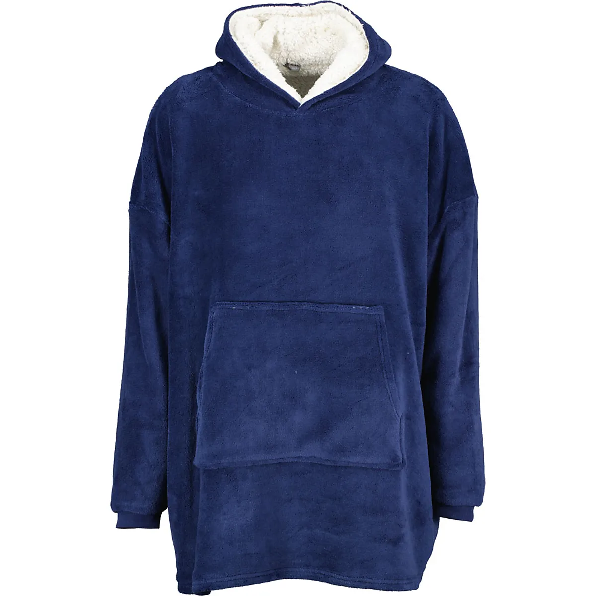 Deken-hoodie - Blauw