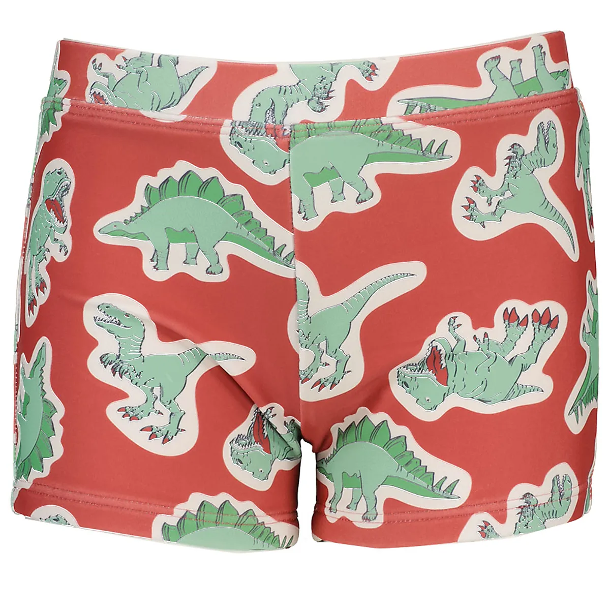 Badeboxershorts - Rot