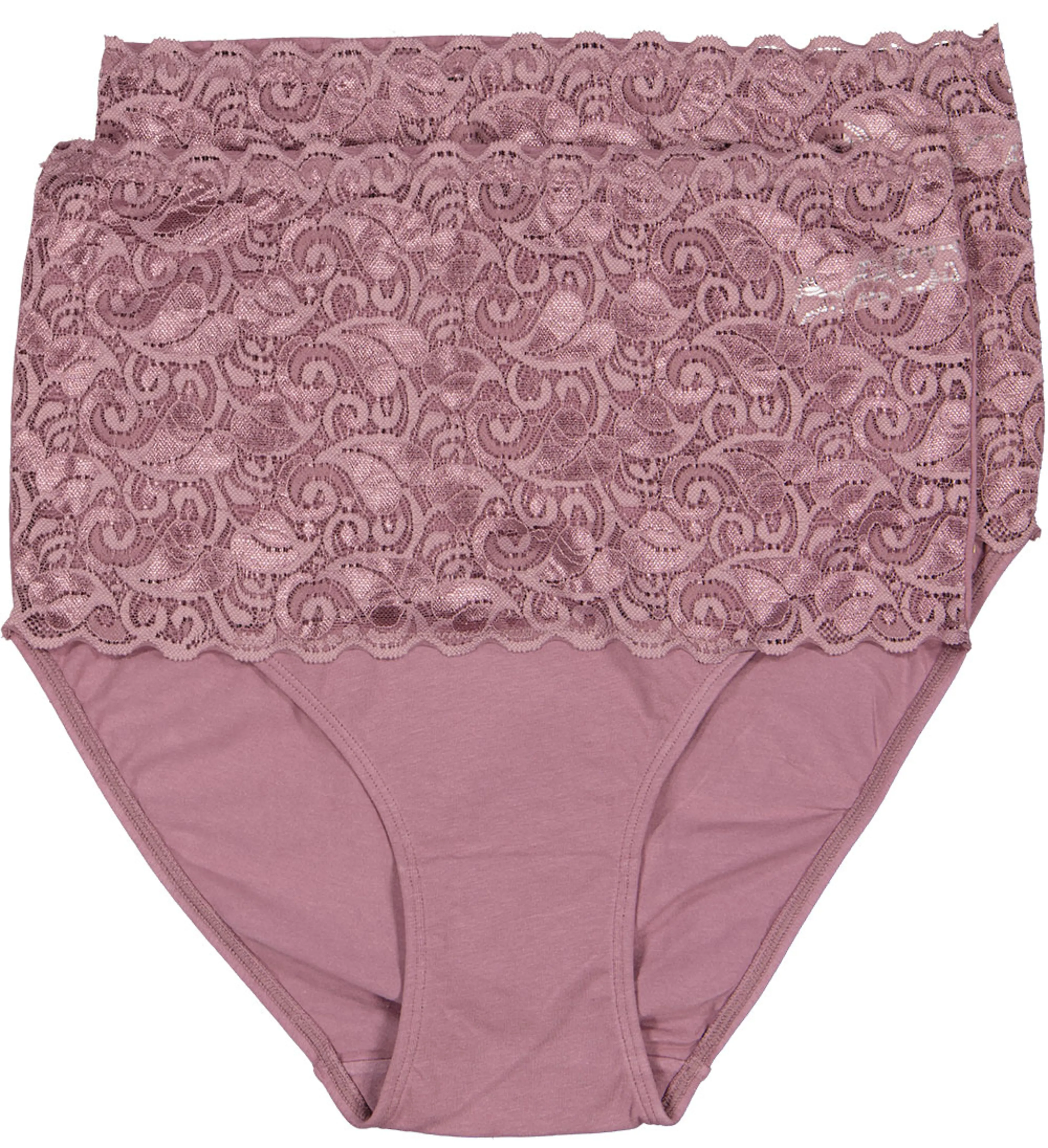 Roxy Braguitas de cintura alta - Morado