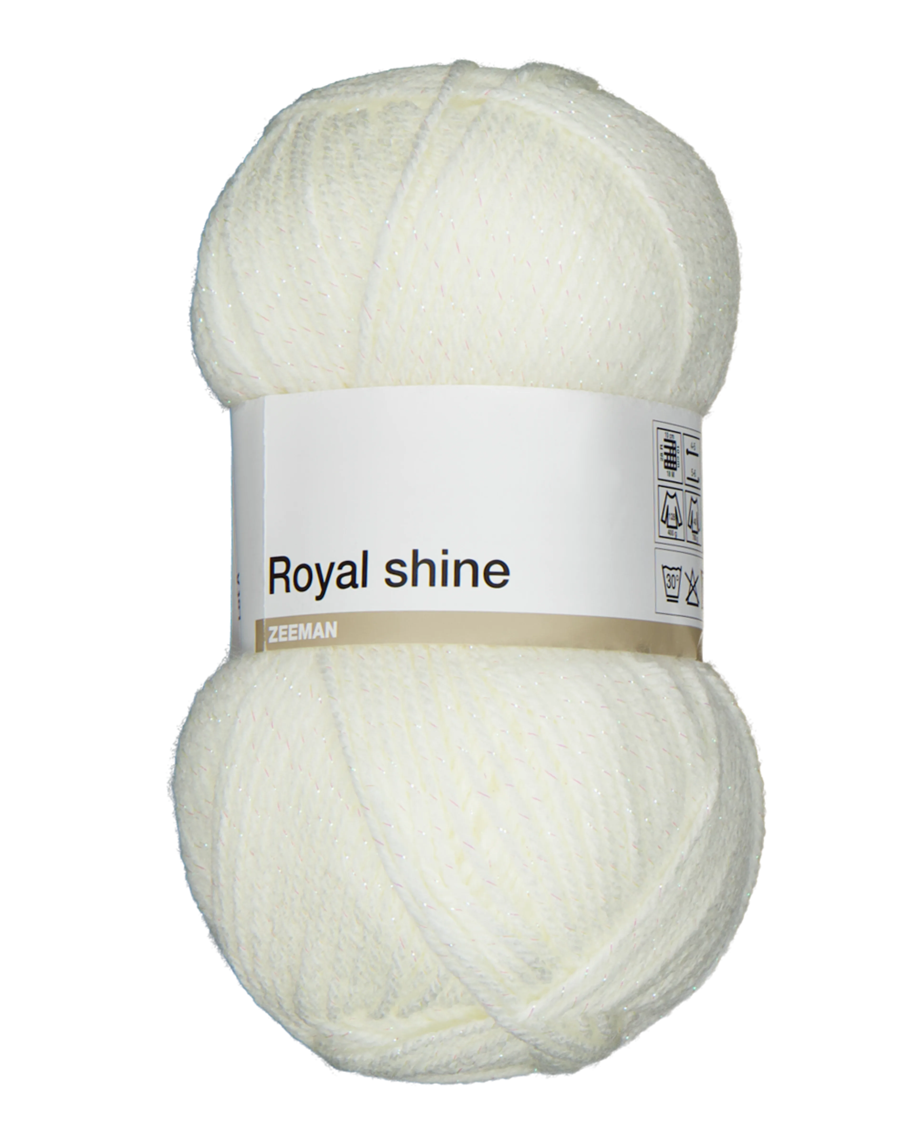 Royal shine Strickgarn - Weiß