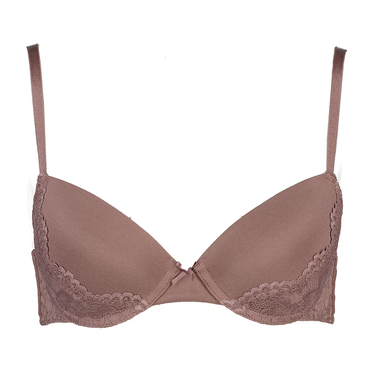 Demi Soutien-gorge padd� - Marron