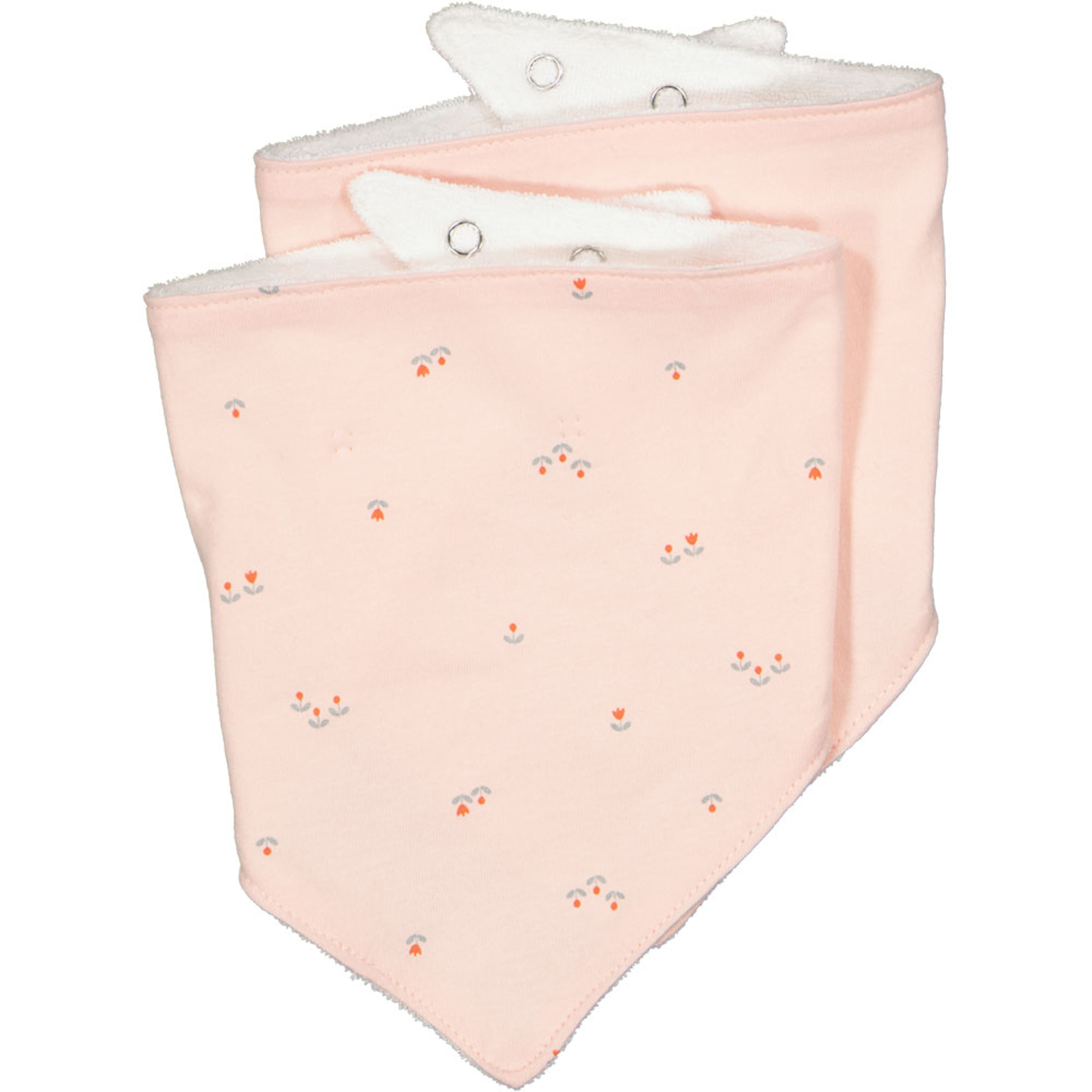 Foulard-bavoir Rose