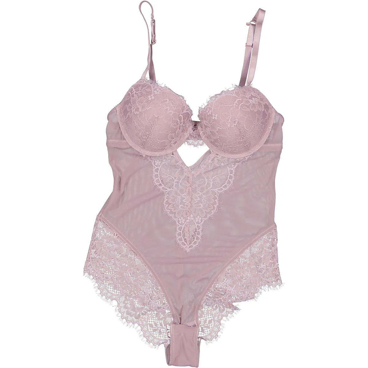 Babydoll mit String - Violett