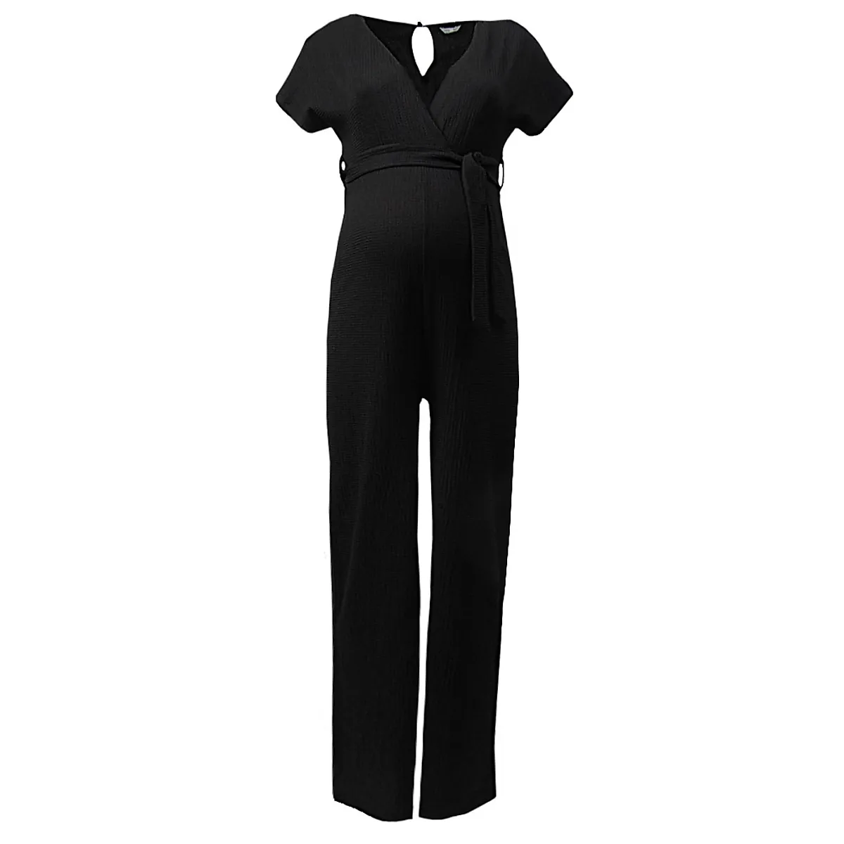 Umstands-Jumpsuit - Schwarz