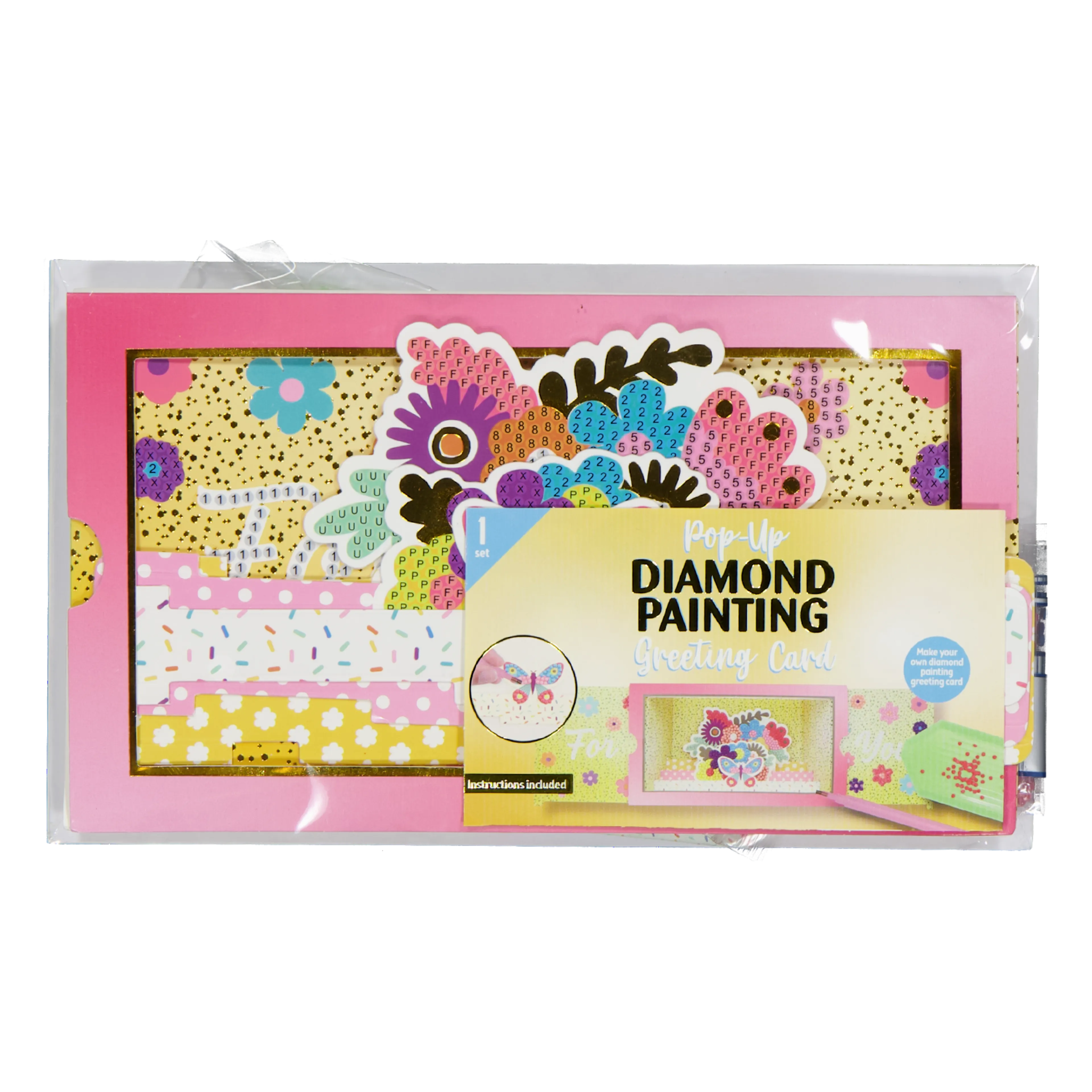 Diamond painting - Jaune