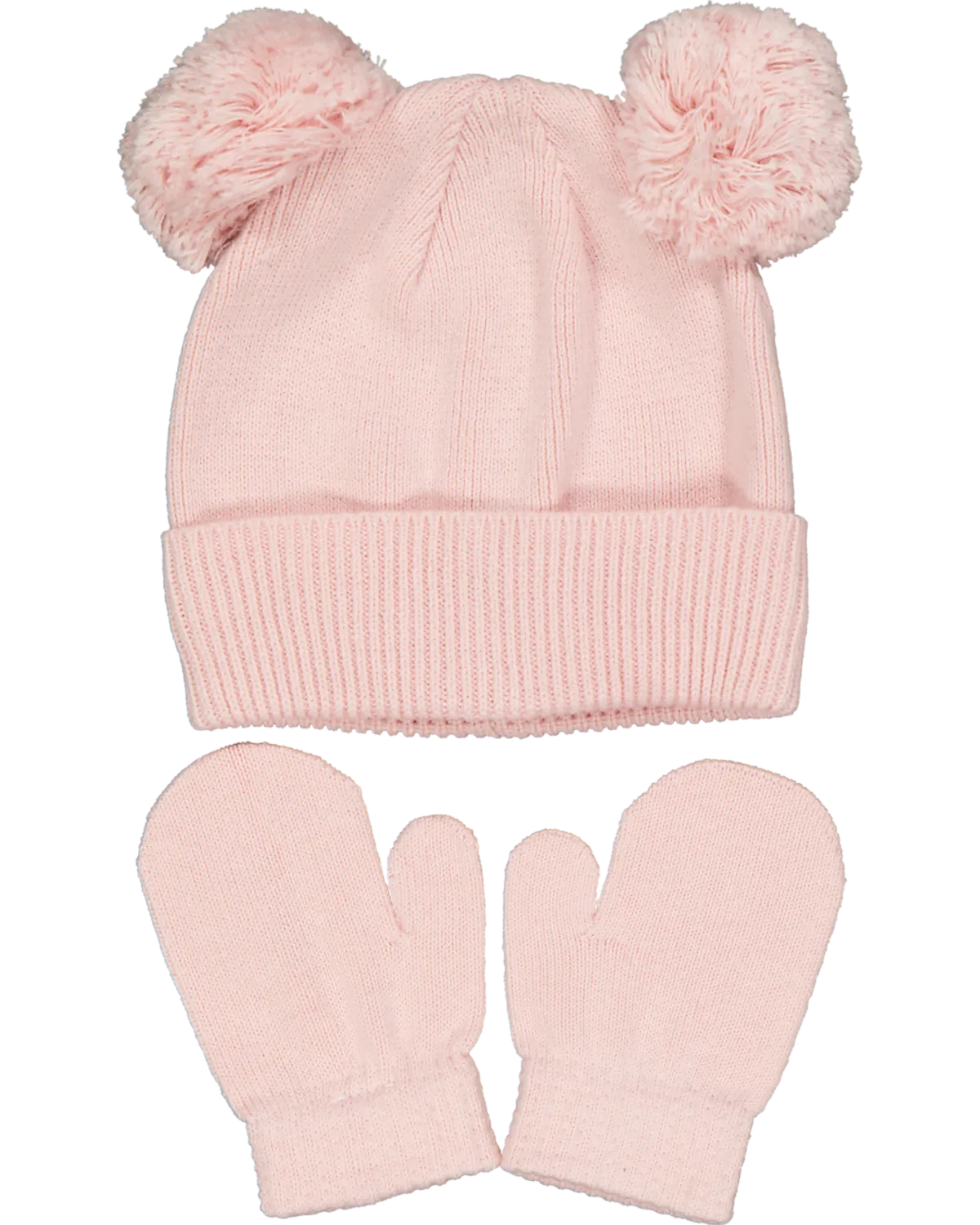 Muts en wanten - Roze