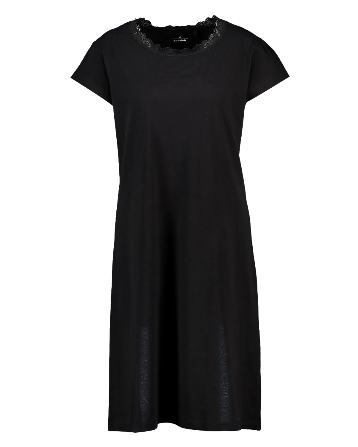 Camisa de dormir - Preto