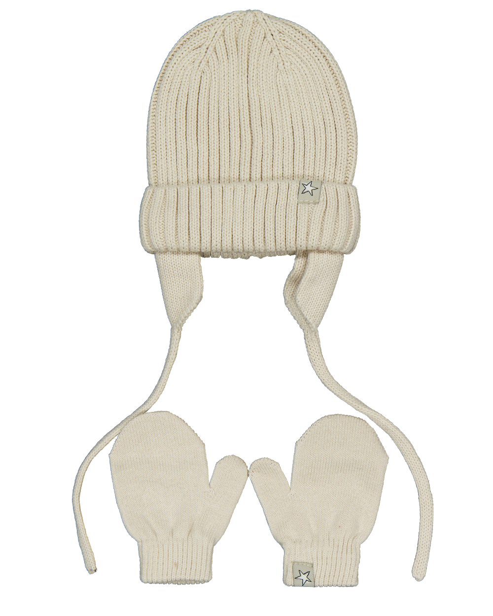 Muts en wanten - Beige