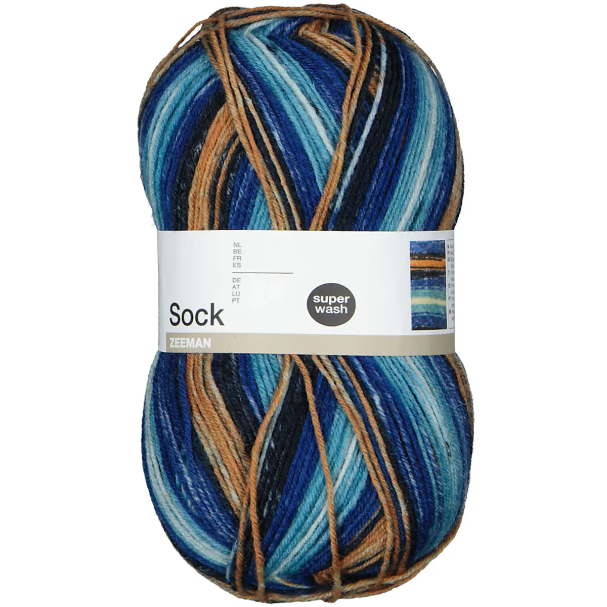 Sock Hilo de punto - Marrón