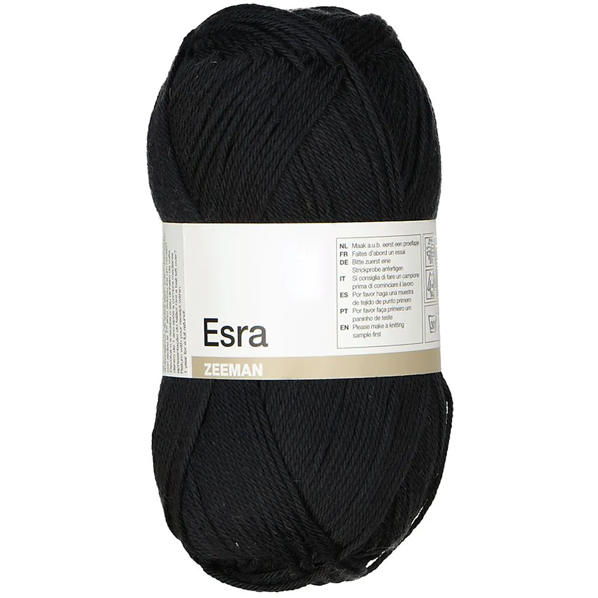 Esra Fil à tricoter - Noir