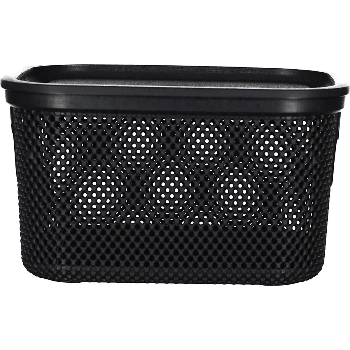 Aufbewahrungsbox mit Deckel - Grau