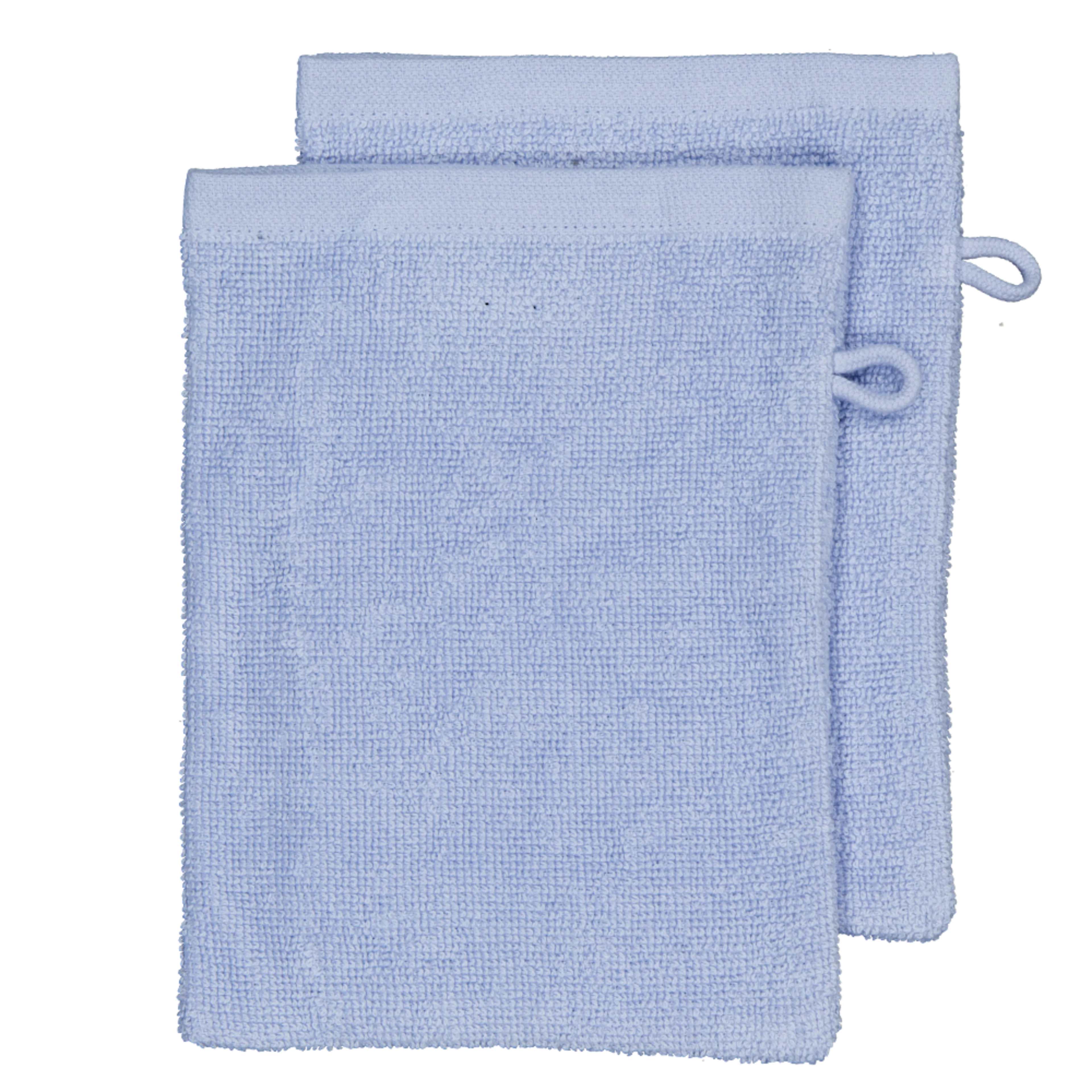 Waschhandschuh - Blau