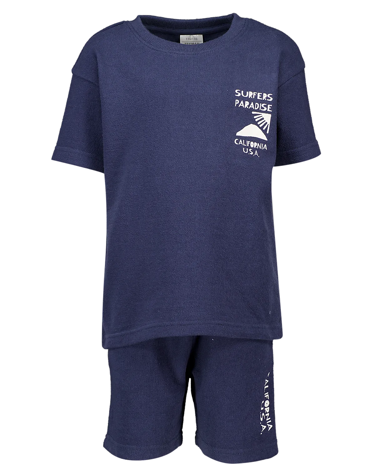 Conjunto de sweater com calças de treino - Azul