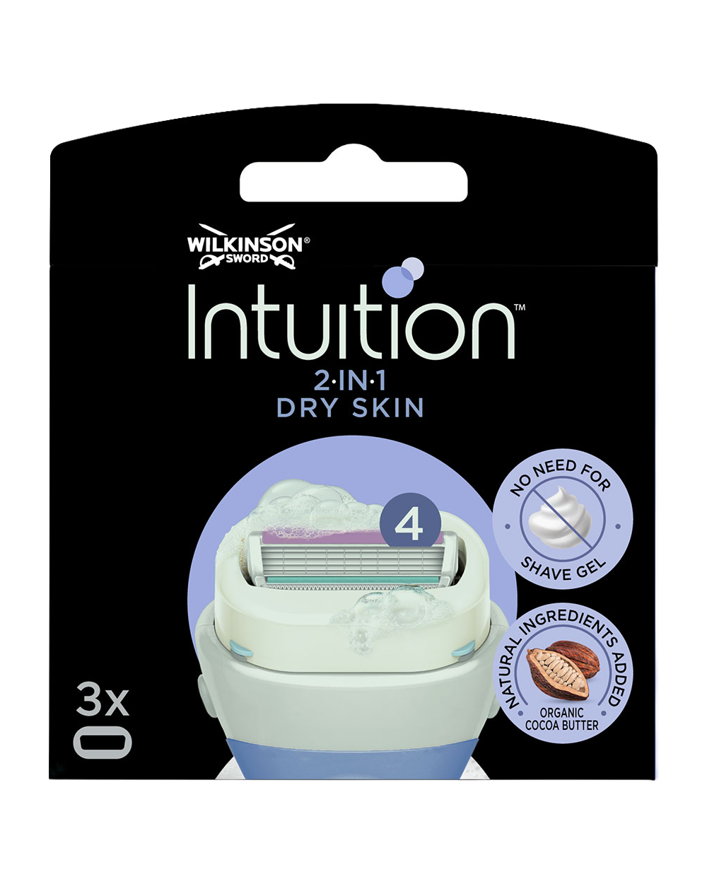 Scheermesjes-navulling - Paars