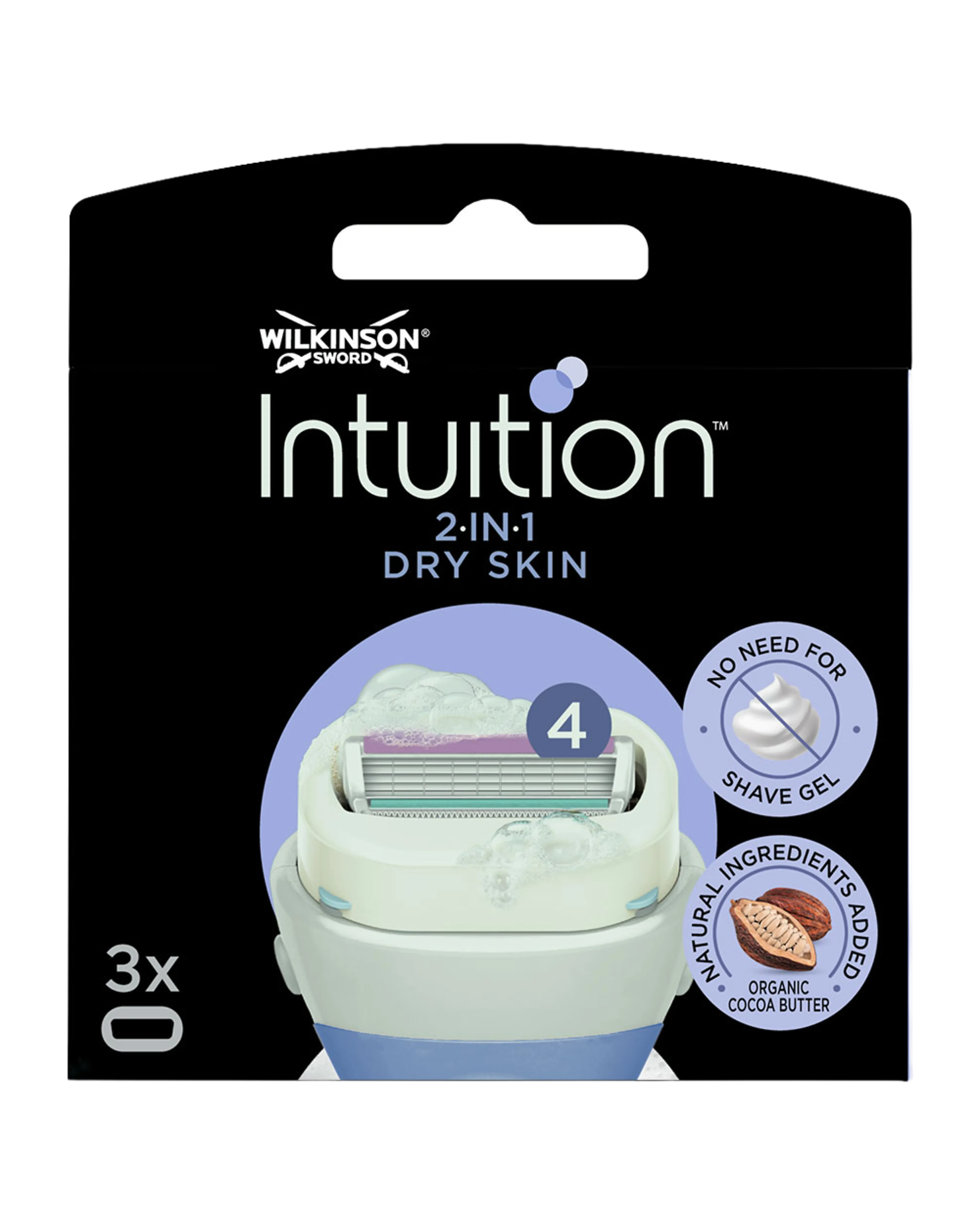 Scheermesjes-navulling - Paars