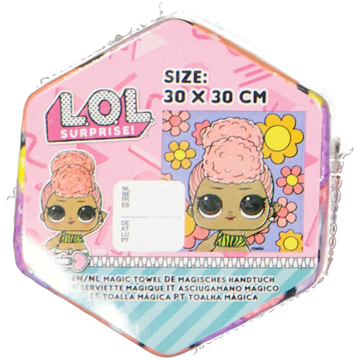 Magische handdoek - Paars