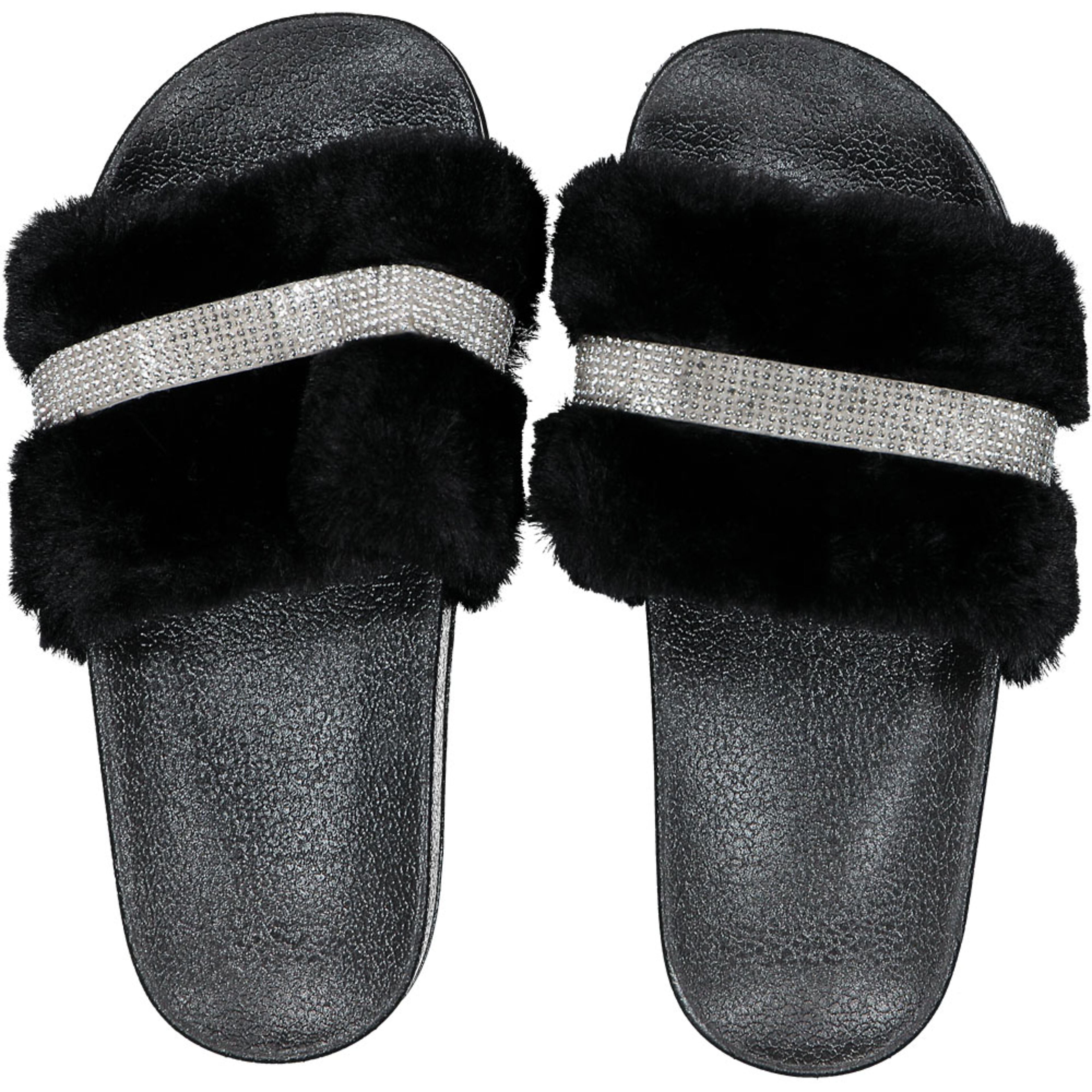 Pantuflas Negro