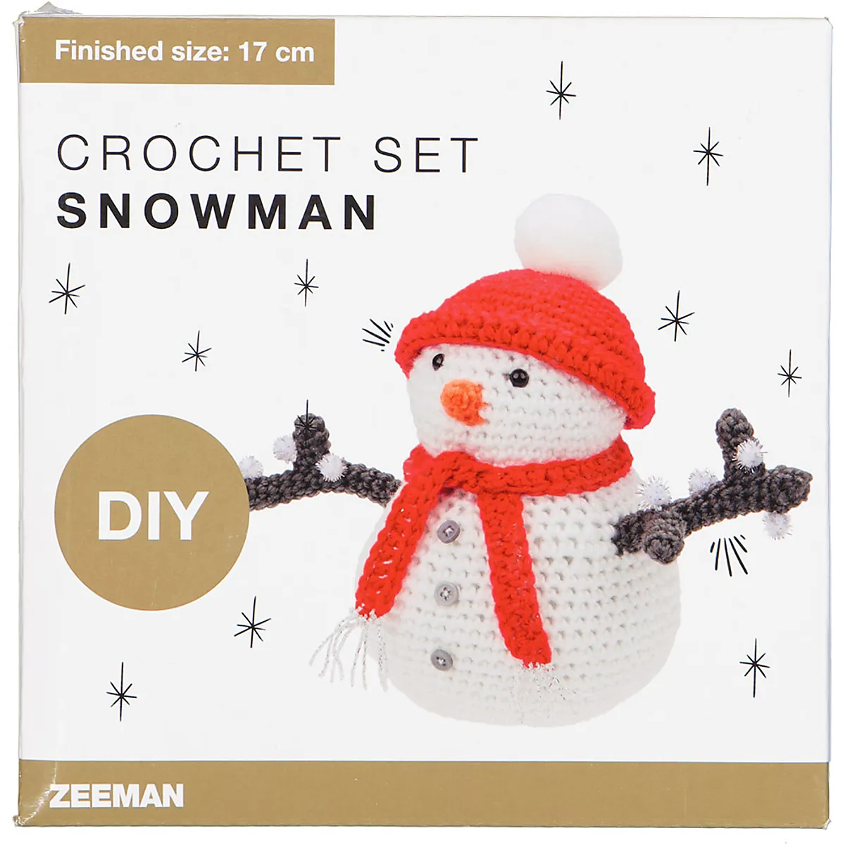 Kit de crochet Noël - Blanc