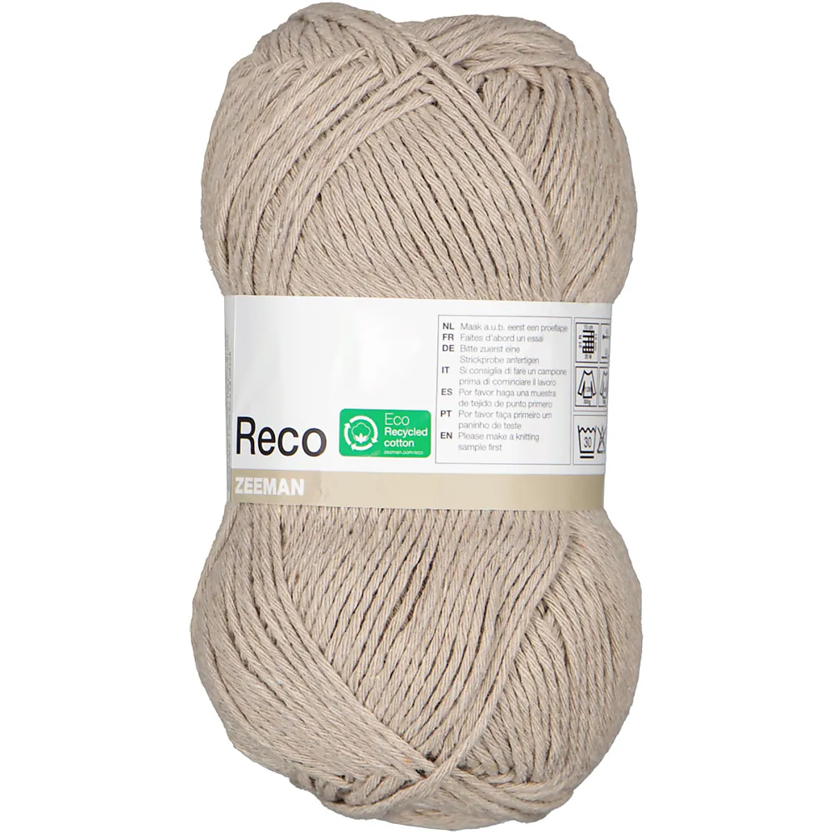 Reco Fil à tricoter - Beige