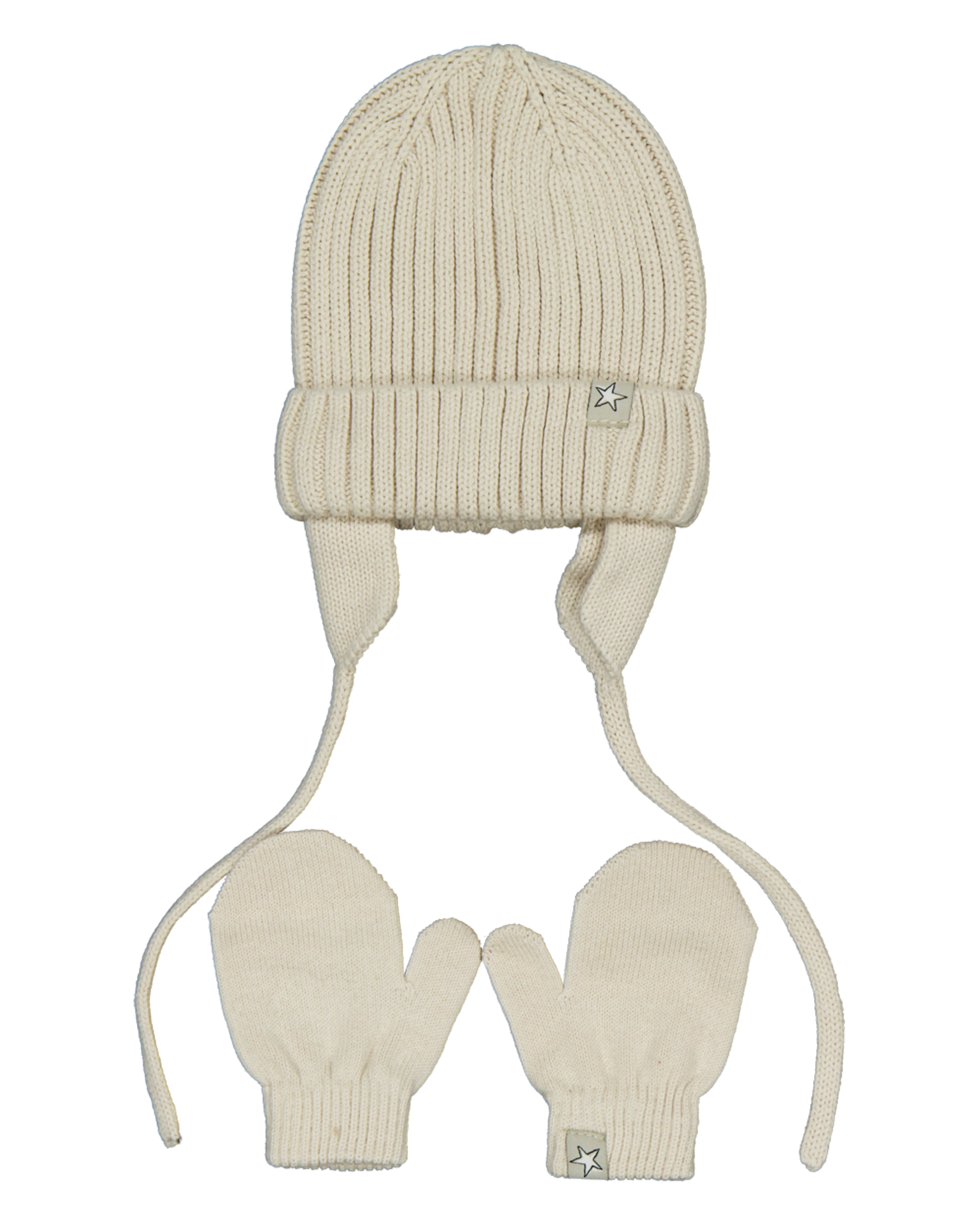 Bonnet avec moufles - Vert