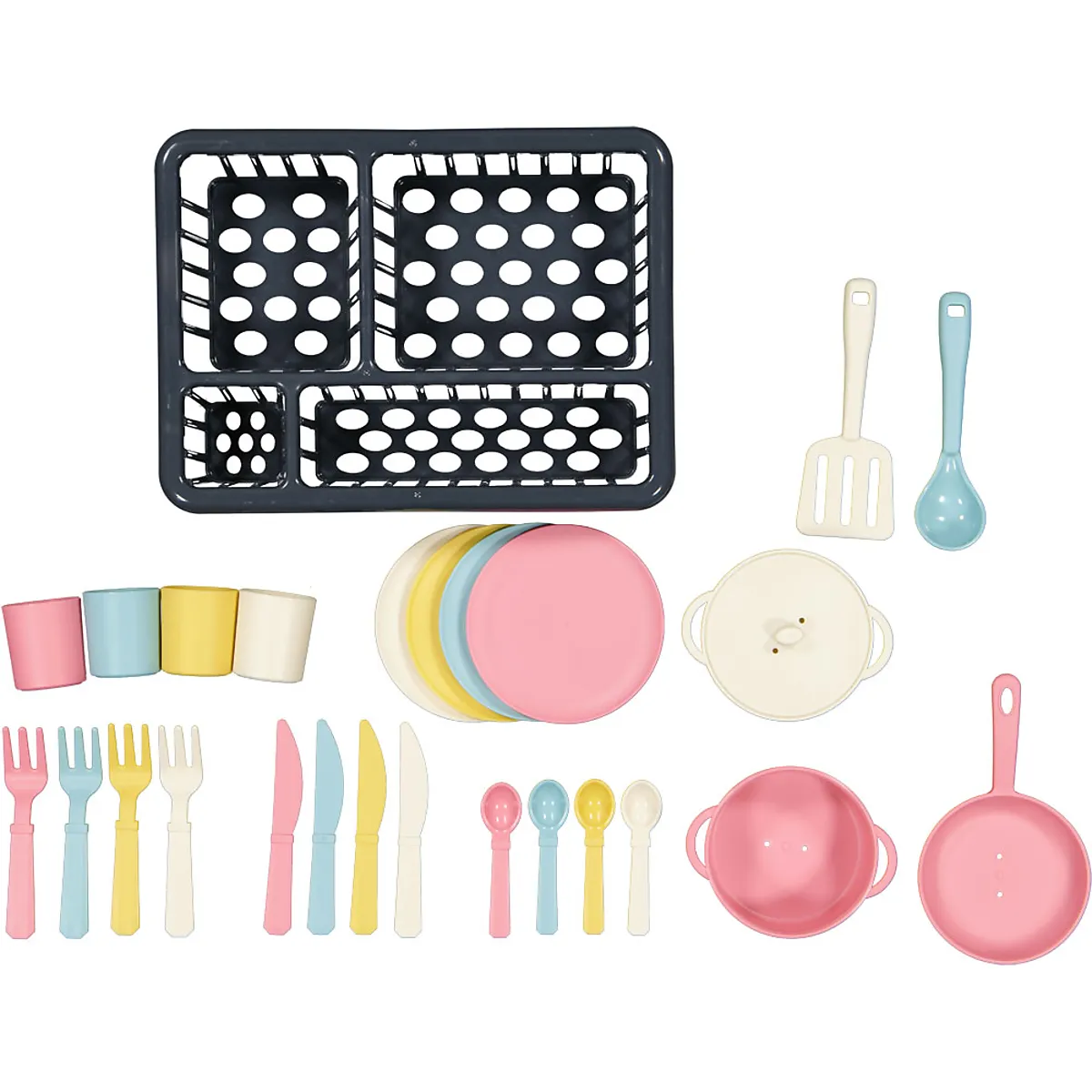 Speelgoed servies - Geel