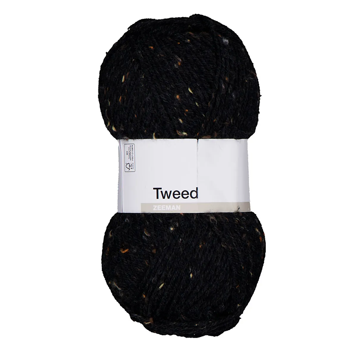 Tweed Hilo de punto - Negro