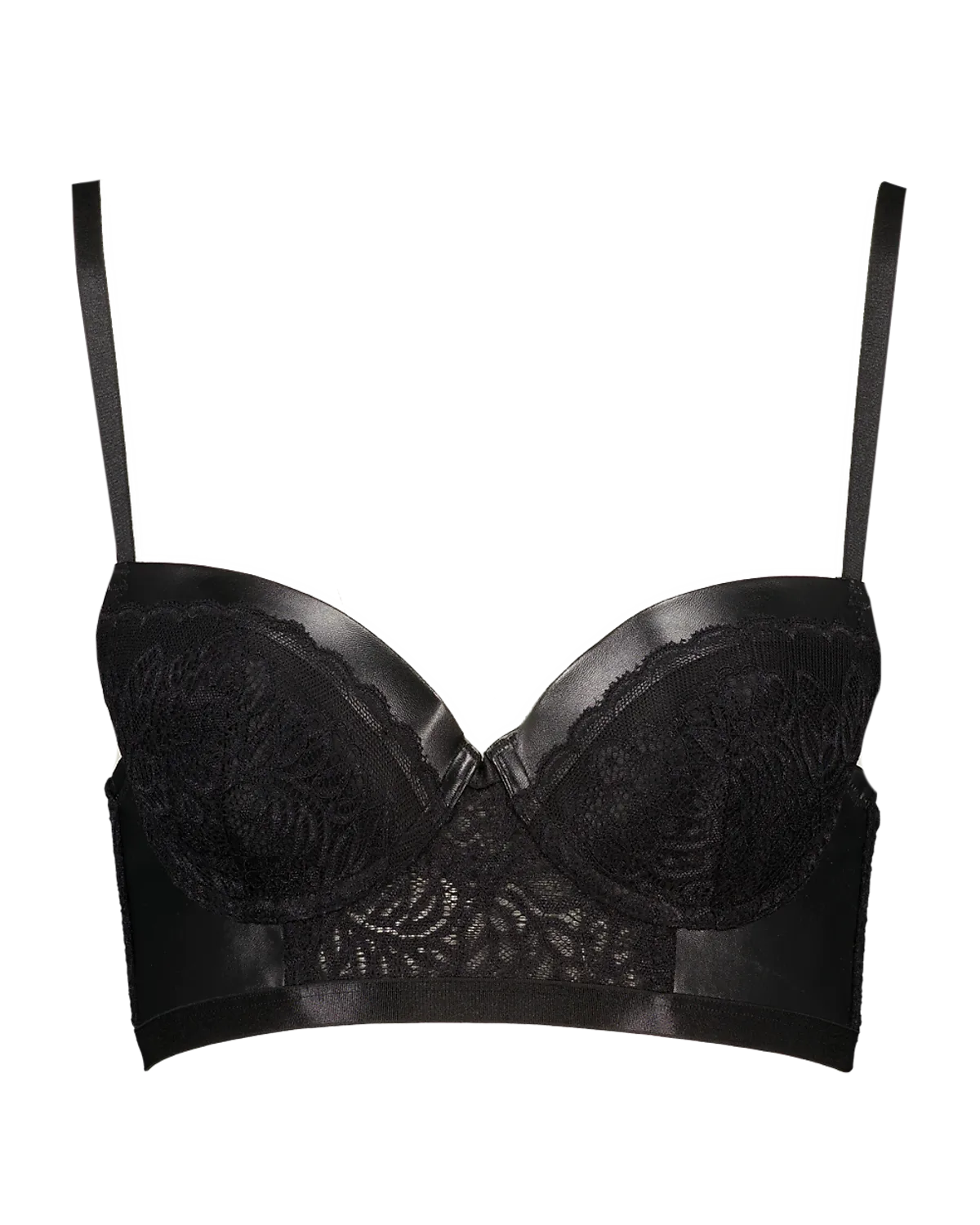 Demi Soutien-gorge padd� - Noir
