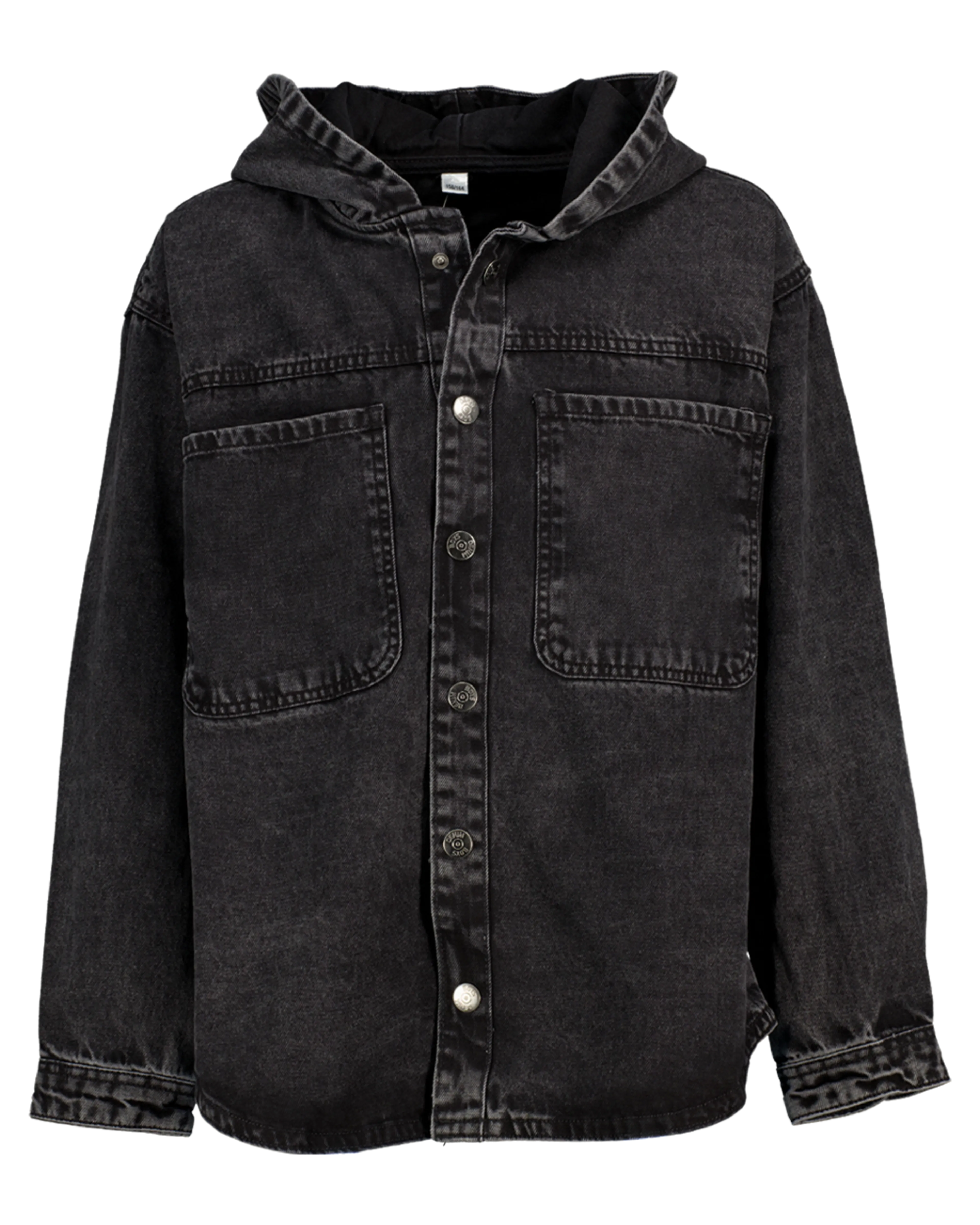 Camisa larga - Preto