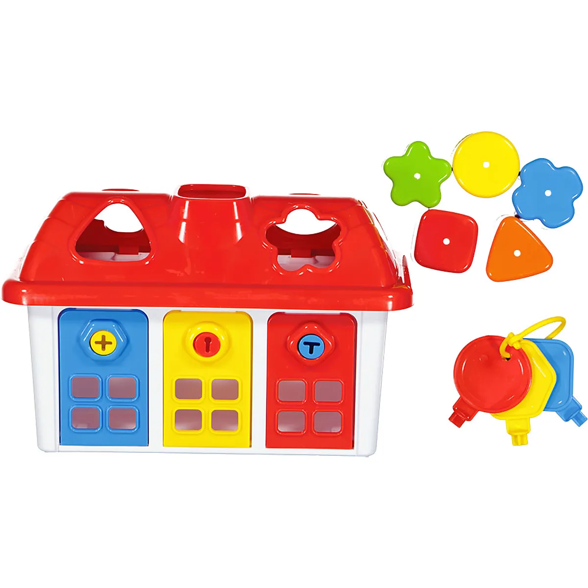 Boîte à formes jouet - Rouge