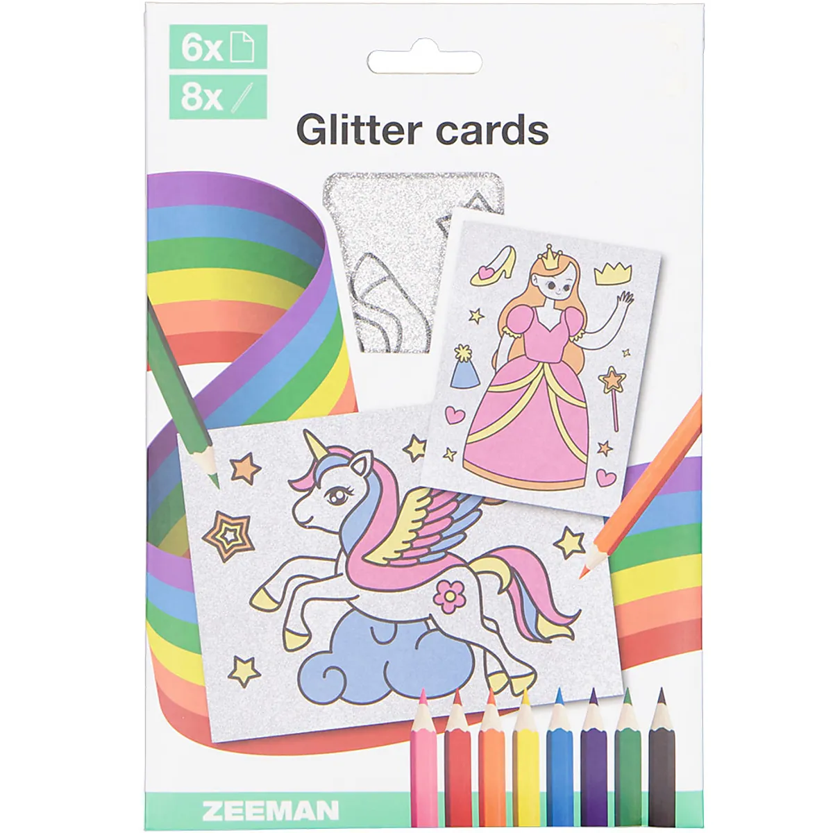 Magische Rubbelkarte - Multicolor