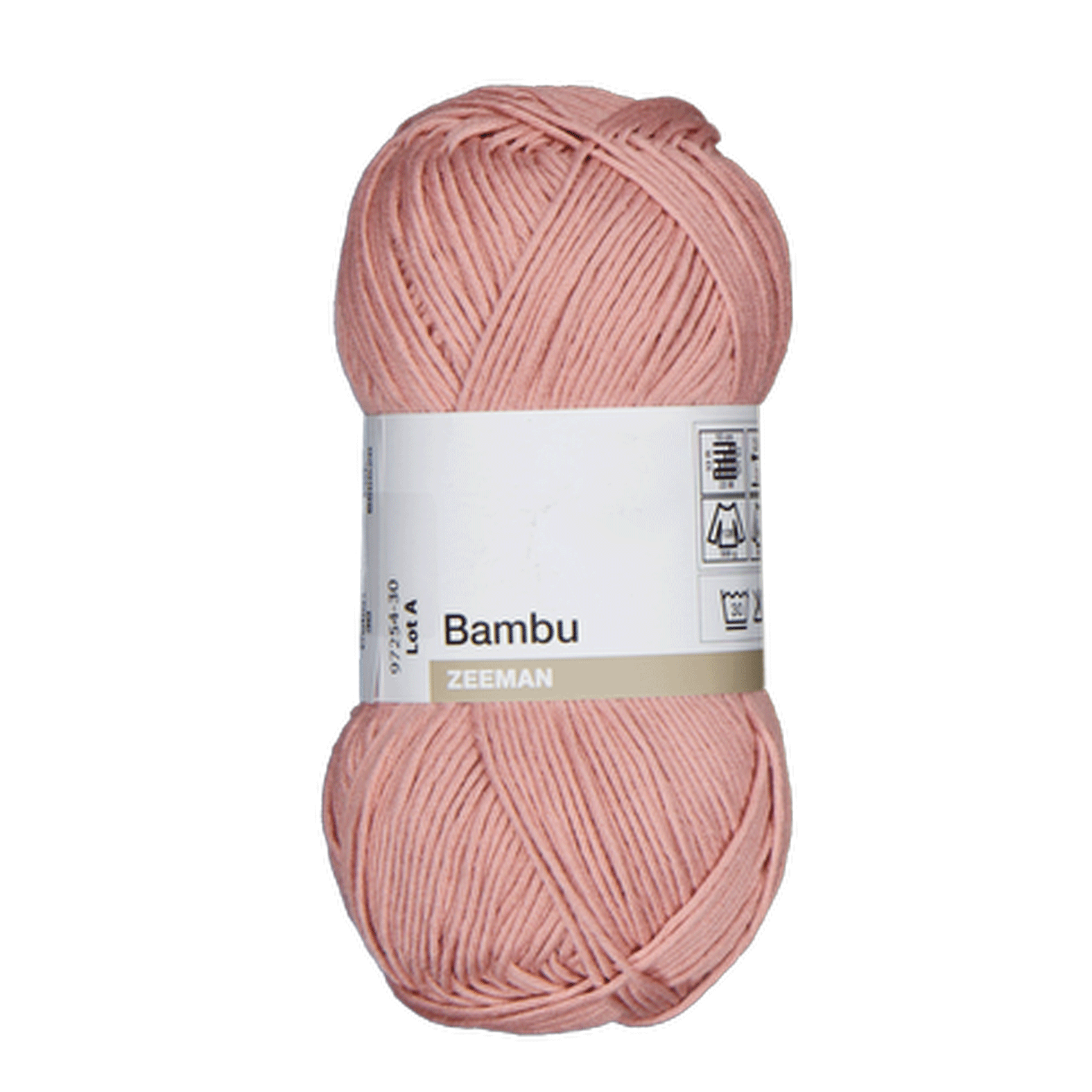 Lot De 10 Pelotes De Laine Acrylique Crea – Couleur Brique Rouge, 50grs (neuf)