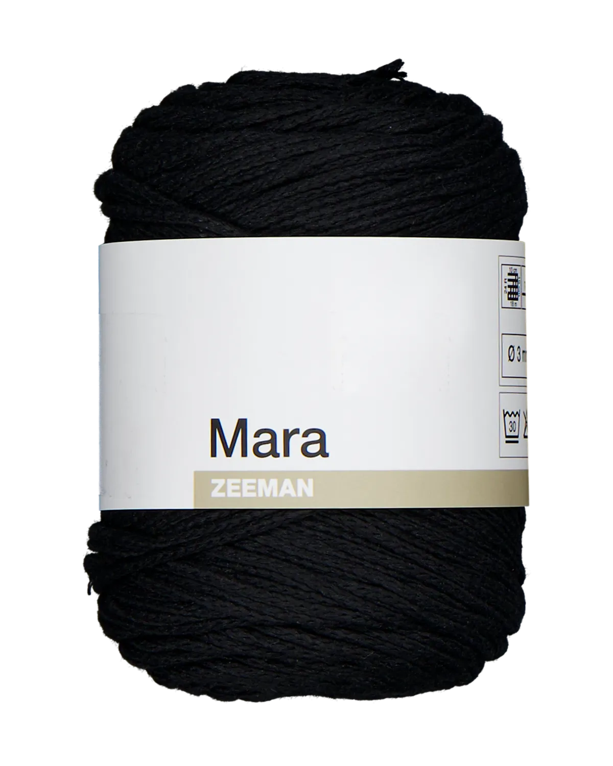 Mara Fil à tricoter - Noir
