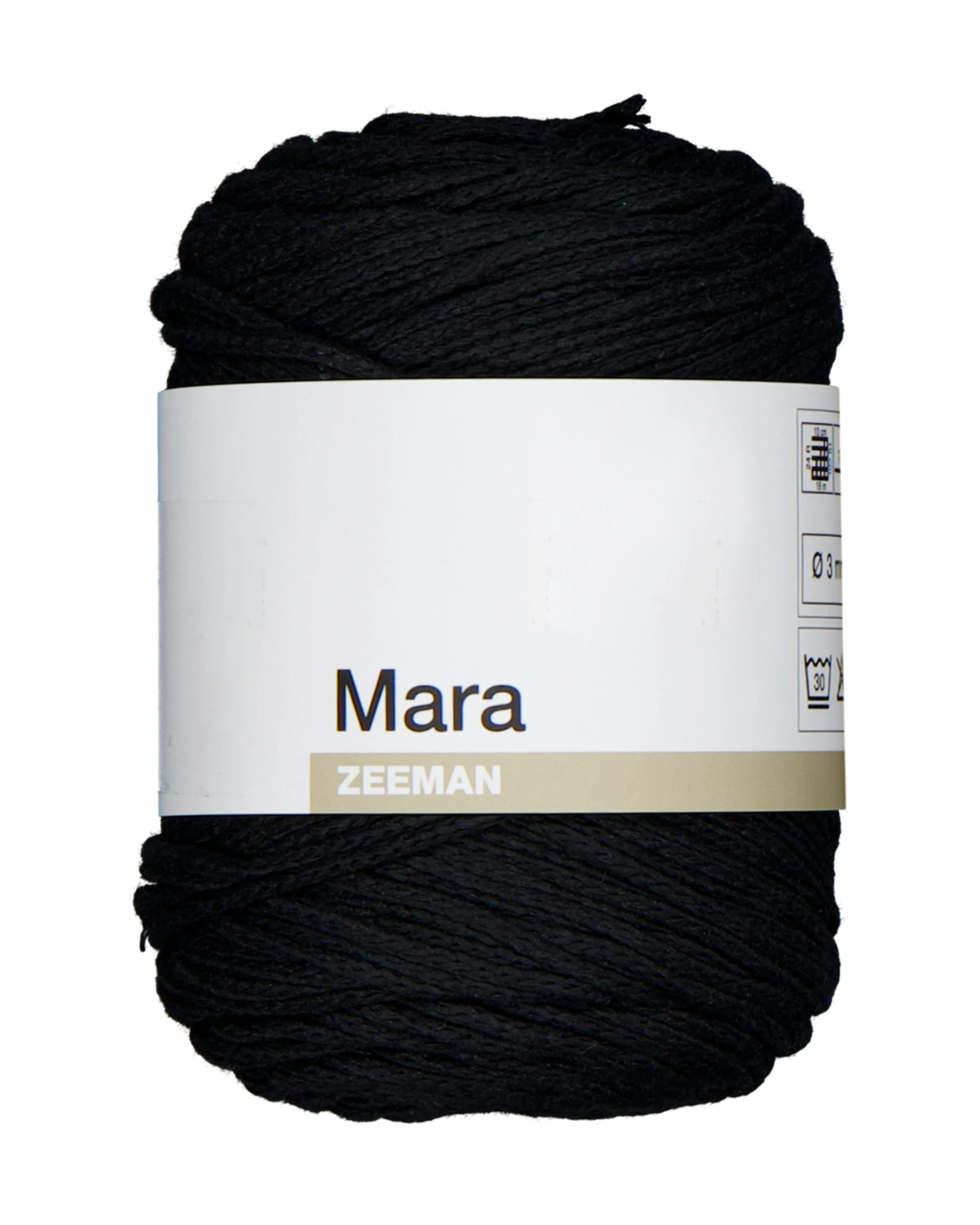 Mara Fil à tricoter - Noir
