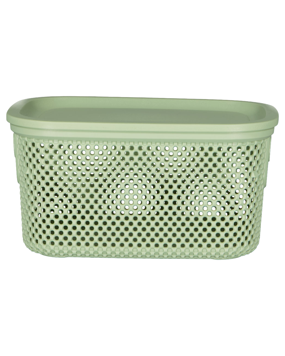 Opbergdoos met deksel - Groen