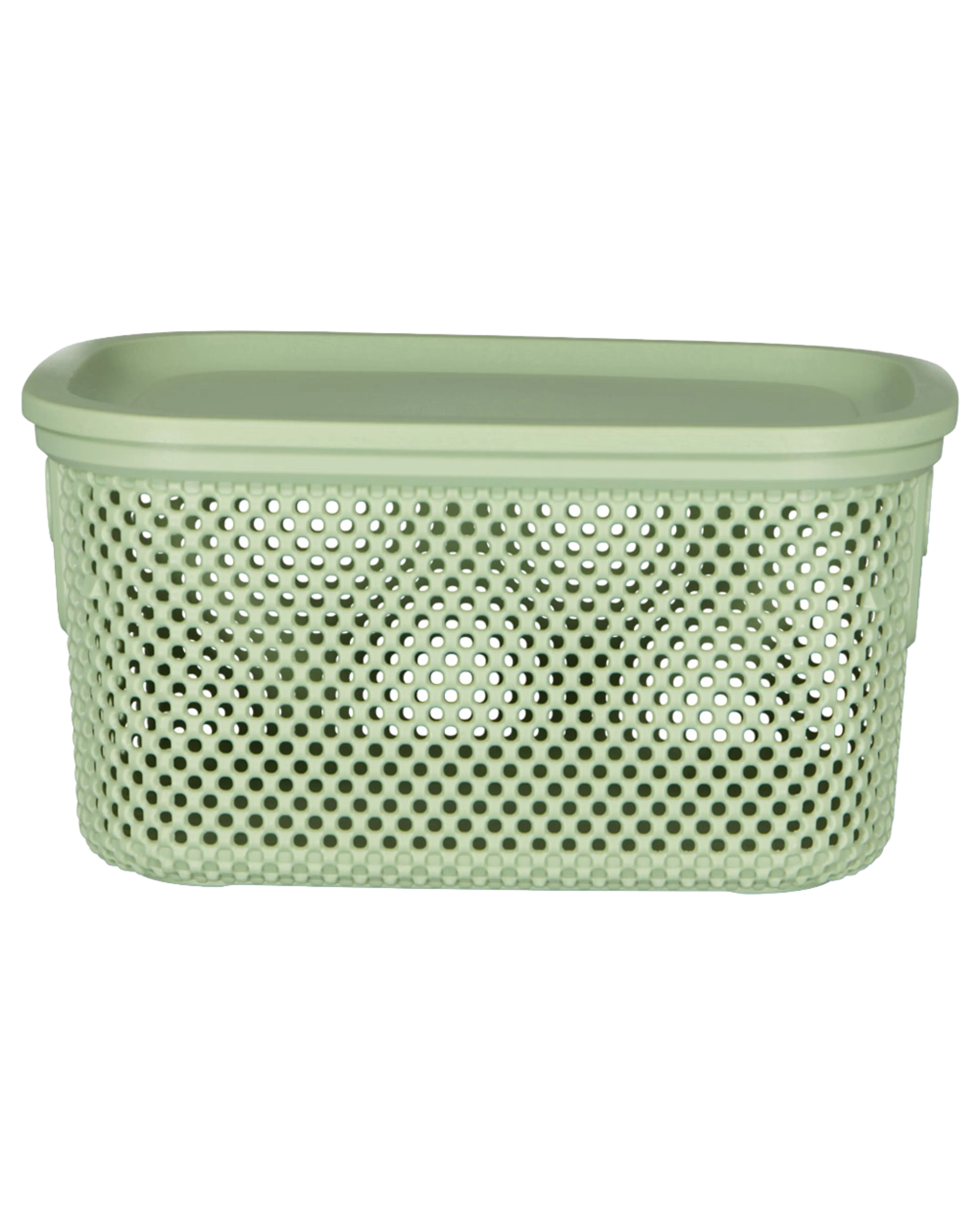 Boîte de rangement avec couvercle - Vert