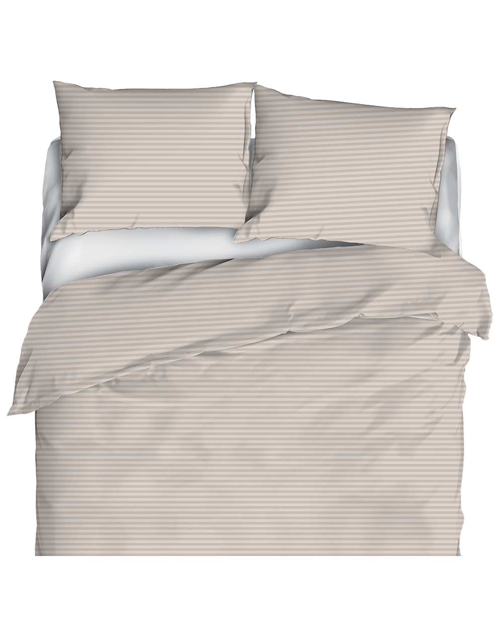 Dekbedovertrek set - Beige