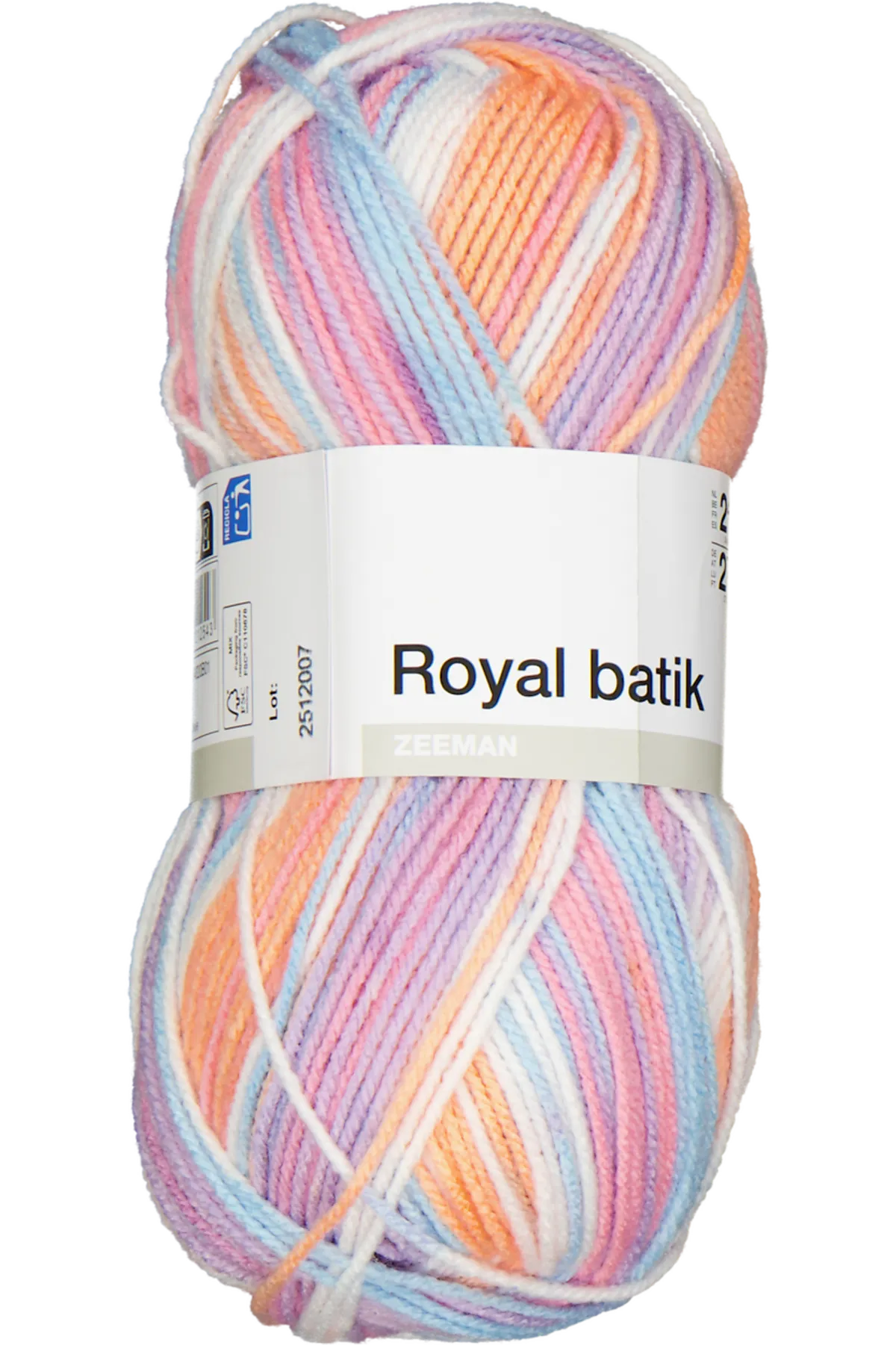 Royal batik Fios para tricô - Rosa