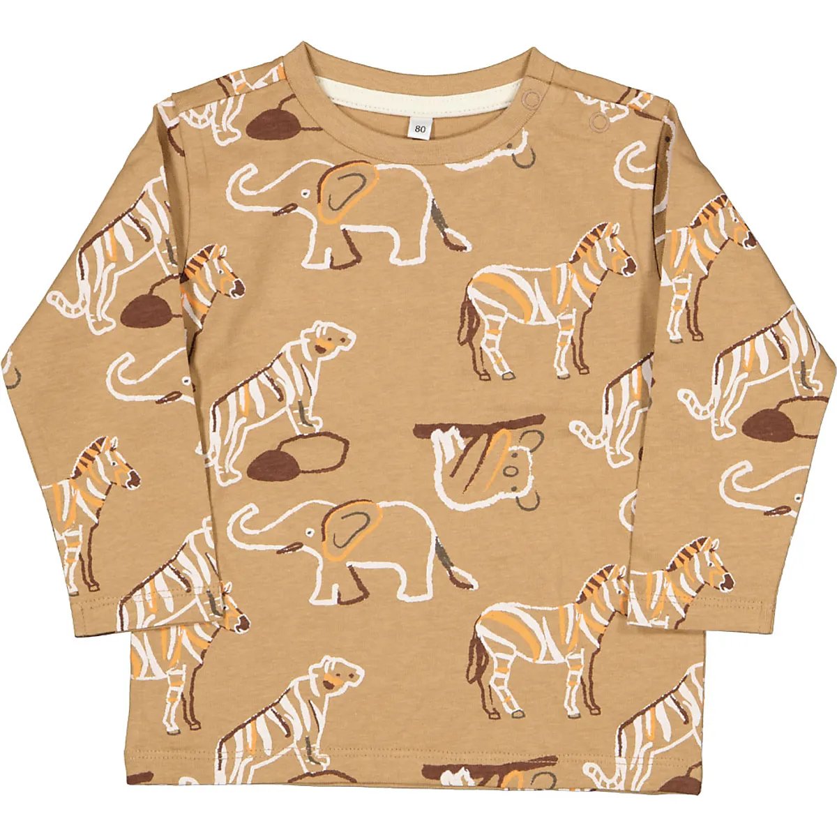 T-shirt - Bruin